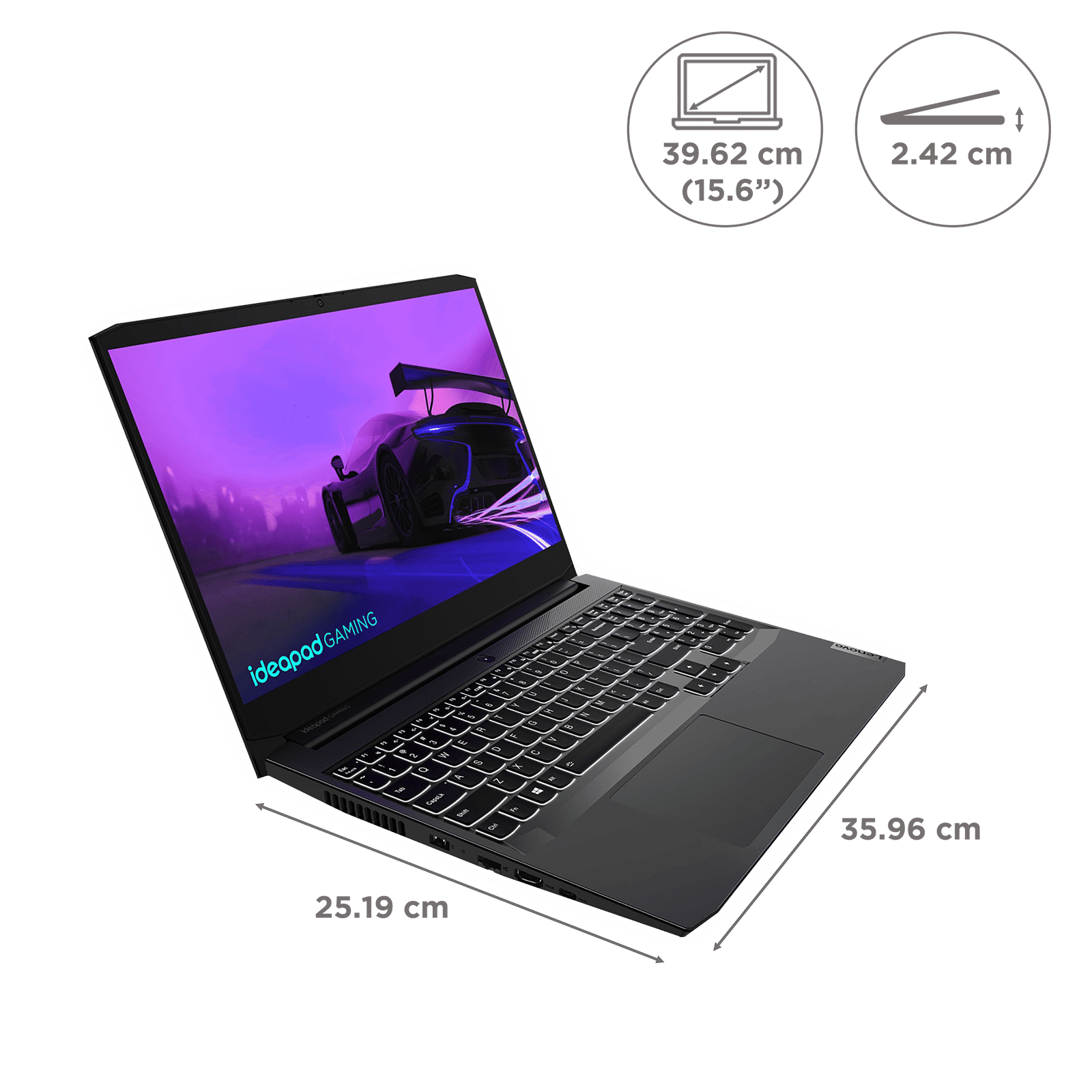 Lenovo IdeaPad Gaming 3 Intel Core i5 11th Gen (15.6 inch, 8GB, 1TB and 256GB, Windows 11 Home, MS Office 2021, NVIDIA GeForce RTX 3050, IPS Display, Shadow Black, 82K1019AIN) Lenovo IdeaPad Gaming 3 Intel Core i5 11th Gen (15.6 inch, 8GB, 1TB and 256GB, Windows 11 Home, MS Office 2021, NVIDIA GeForce RTX 3050, IPS Display, Shadow Black, 82K1019AIN)_2