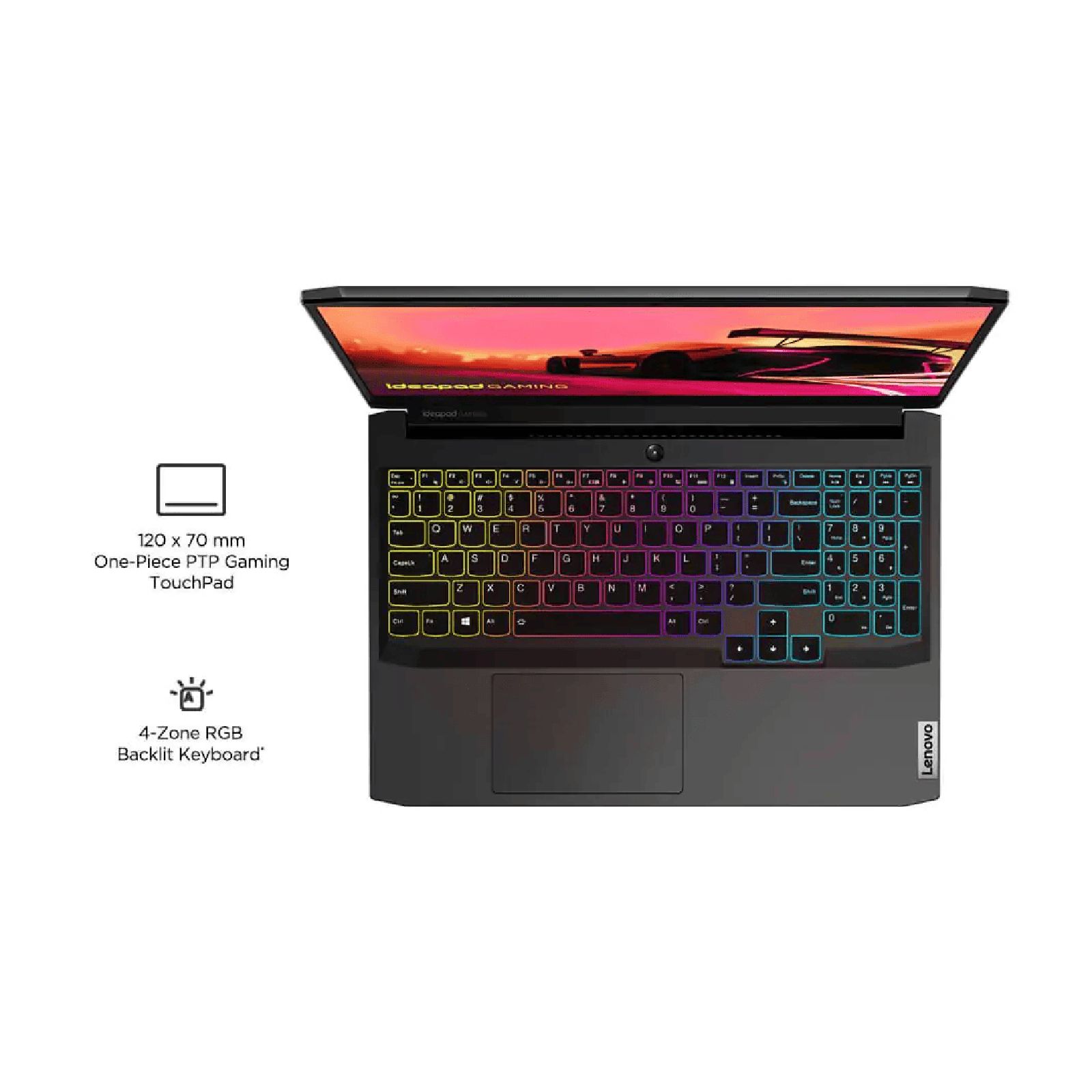 Lenovo IdeaPad Gaming 3 (82K201UKIN) Ryzen 7 Windows 11 Home Laptop (8GB RAM, 512GB SSD, NVIDIA GeForce RTX 3050 + 4GB Graphics, MS Office, 39.62cm, Shadow Black) Lenovo IdeaPad Gaming 3 (82K201UKIN) Ryzen 7 Windows 11 Home Laptop (8GB RAM, 512GB SSD, NVIDIA GeForce RTX 3050 + 4GB Graphics, MS Office, 39.62cm, Shadow Black)_14