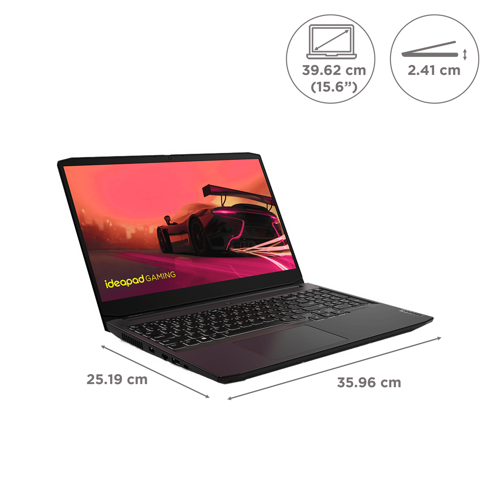 Lenovo IdeaPad Gaming 3 15ACH6 AMD Ryzen 7 (15.6 inch, 16GB, 512GB, Windows 11 Home, MS Office 2021, NVIDIA GeForce RTX 3060, IPS Display, Shadow Black, 82K201UXIN) Lenovo IdeaPad Gaming 3 15ACH6 AMD Ryzen 7 (15.6 inch, 16GB, 512GB, Windows 11 Home, MS Office 2021, NVIDIA GeForce RTX 3060, IPS Display, Shadow Black, 82K201UXIN)_2