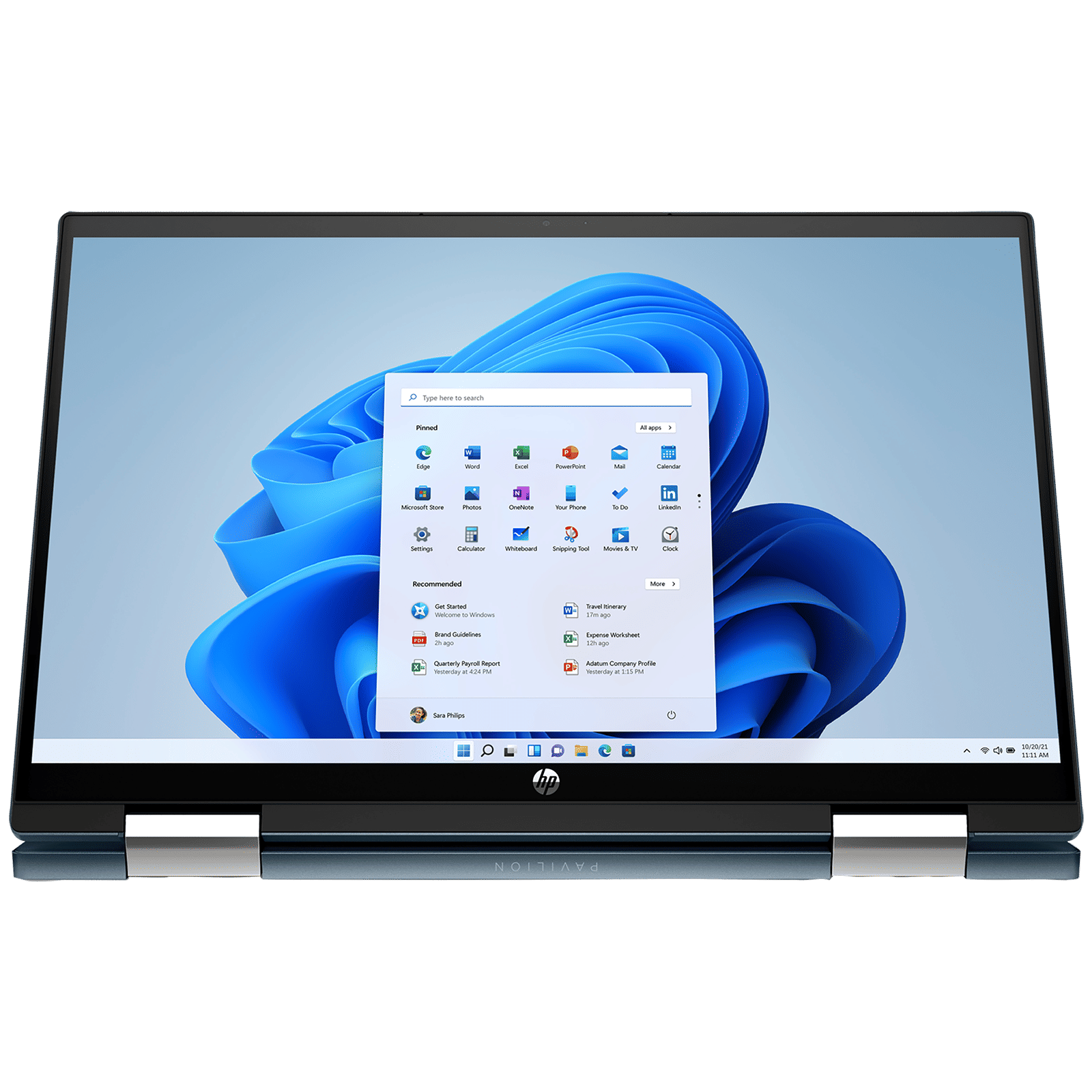 HP Pavilion x360 14-dy0208TU Intel Core i3 11th Gen Touchscreen 2-in-1 Laptop (8GB, 512GB SSD, Windows 11 Home, 14 inch Full HD IPS Display, MS Office 2019, Spruce Blue, 1.75 KG)_9