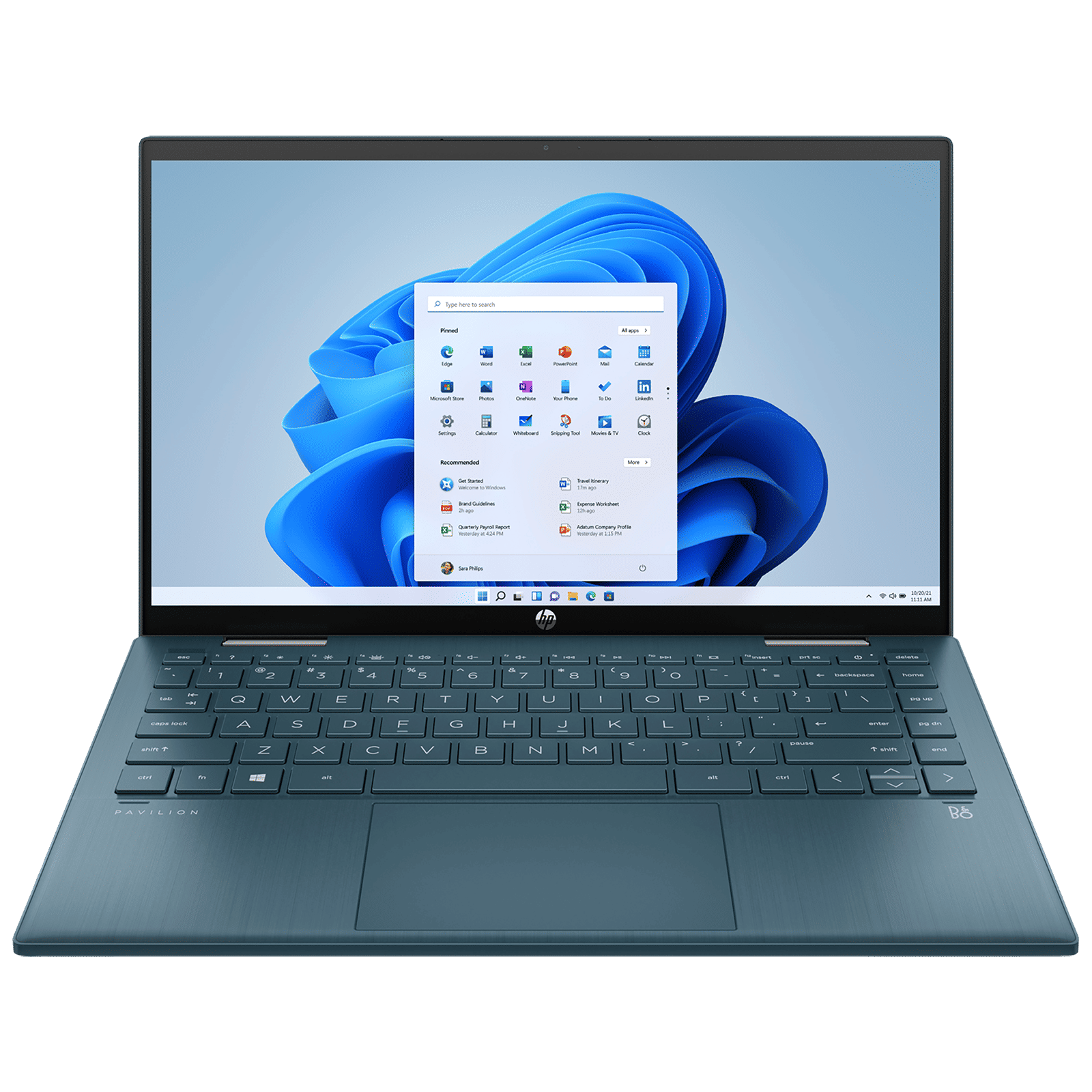 HP Pavilion x360 14-dy0208TU Intel Core i3 11th Gen Touchscreen 2-in-1 Laptop (8GB, 512GB SSD, Windows 11 Home, 14 inch Full HD IPS Display, MS Office 2019, Spruce Blue, 1.75 KG)_4