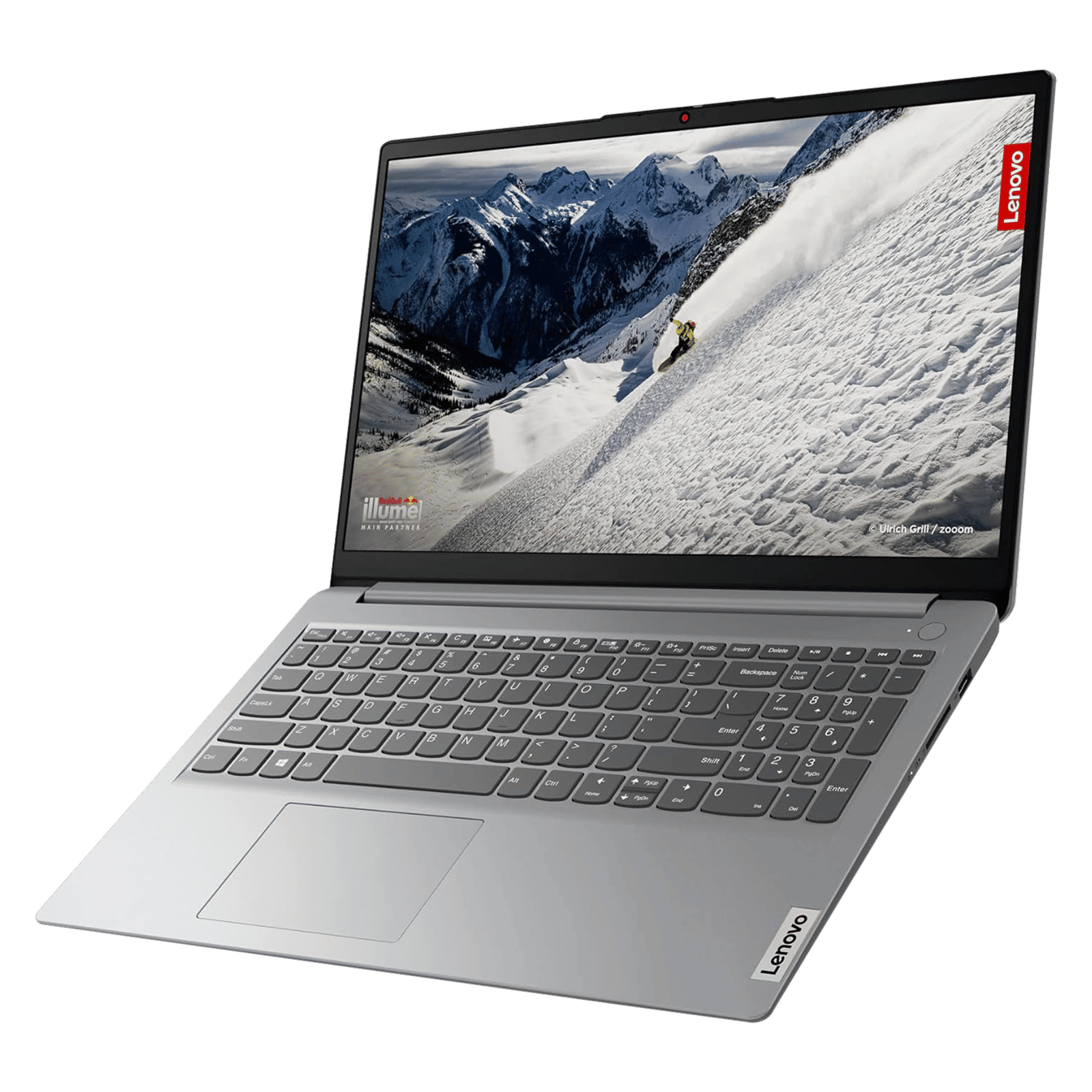 Lenovo IdeaPad Slim 1 AMD Ryzen 3 3250U Thin & Light Laptop (8GB, 512GB SSD, Windows 11 Home, 15.6 inch Full HD Display, MS Office 2021, Cloud Grey, 1.6 KG)_3