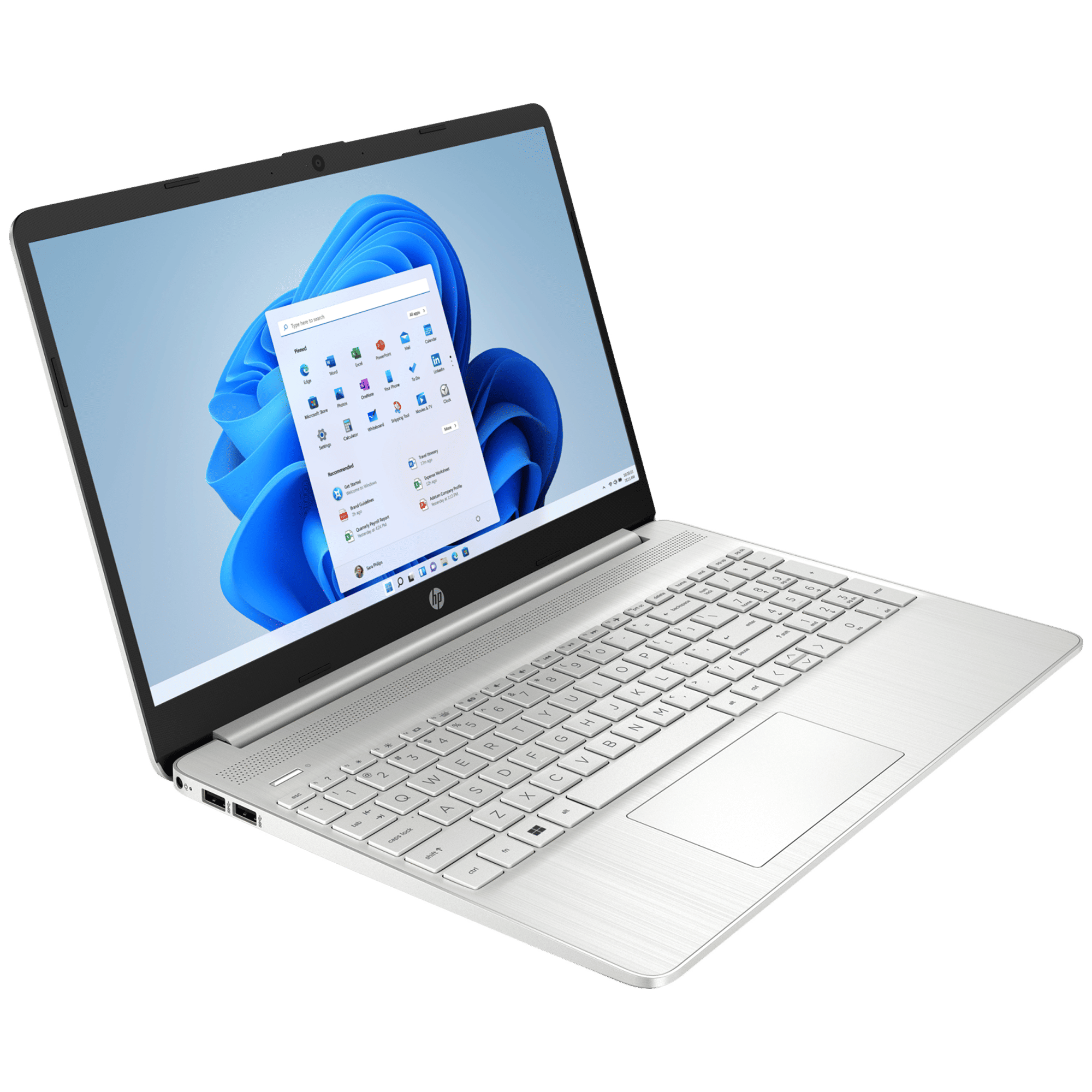 HP 15s-fr2514TU Intel Core i3 11th Gen Thin & Light Laptop (8GB, 256GB SSD, Windows 11 Home, 15.6 inch HD Display, MS Office 2021, Natural Silver, 1.7 KG)_7