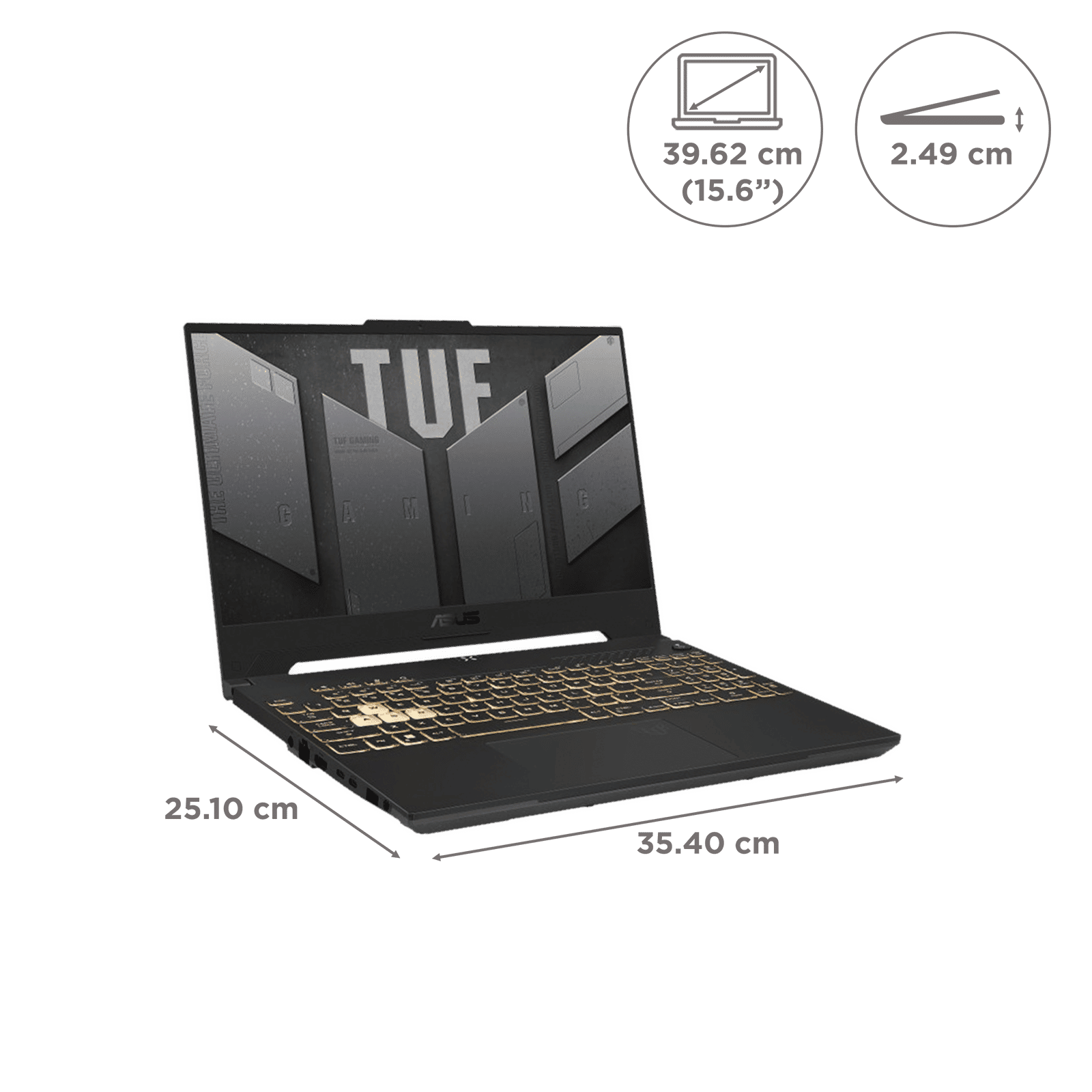 ASUS TUF Gaming F15 FX577ZE-HN056W Intel Core i7 12th Gen (15.6 inch, 16GB, 512GB, Windows 11 Home, NVIDIA GeForce RTX 3050 Ti, FHD IPS Display, Jaeger Graysri, 90NR09M2-M003E0) ASUS TUF Gaming F15 FX577ZE-HN056W Intel Core i7 12th Gen (15.6 inch, 16GB, 512GB, Windows 11 Home, NVIDIA GeForce RTX 3050 Ti, FHD IPS Display, Jaeger Graysri, 90NR09M2-M003E0)_2