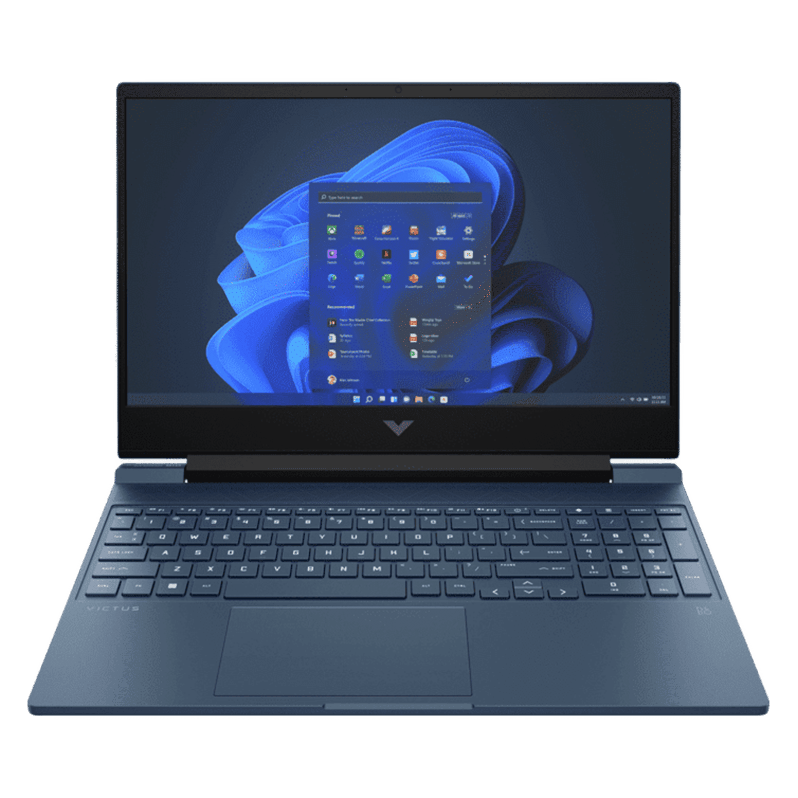 HP Victus Fa0354TX Intel Core i7 12th Gen (15.6 inches, 16GB RAM , 512GB SSD, Windows 11 Home,  Microsoft Home & Student 2021, NVIDIA GeForce RTX 3050Ti Graphics, FHD IPS Display, Performance Blue, 6N031PA#ACJ)_1