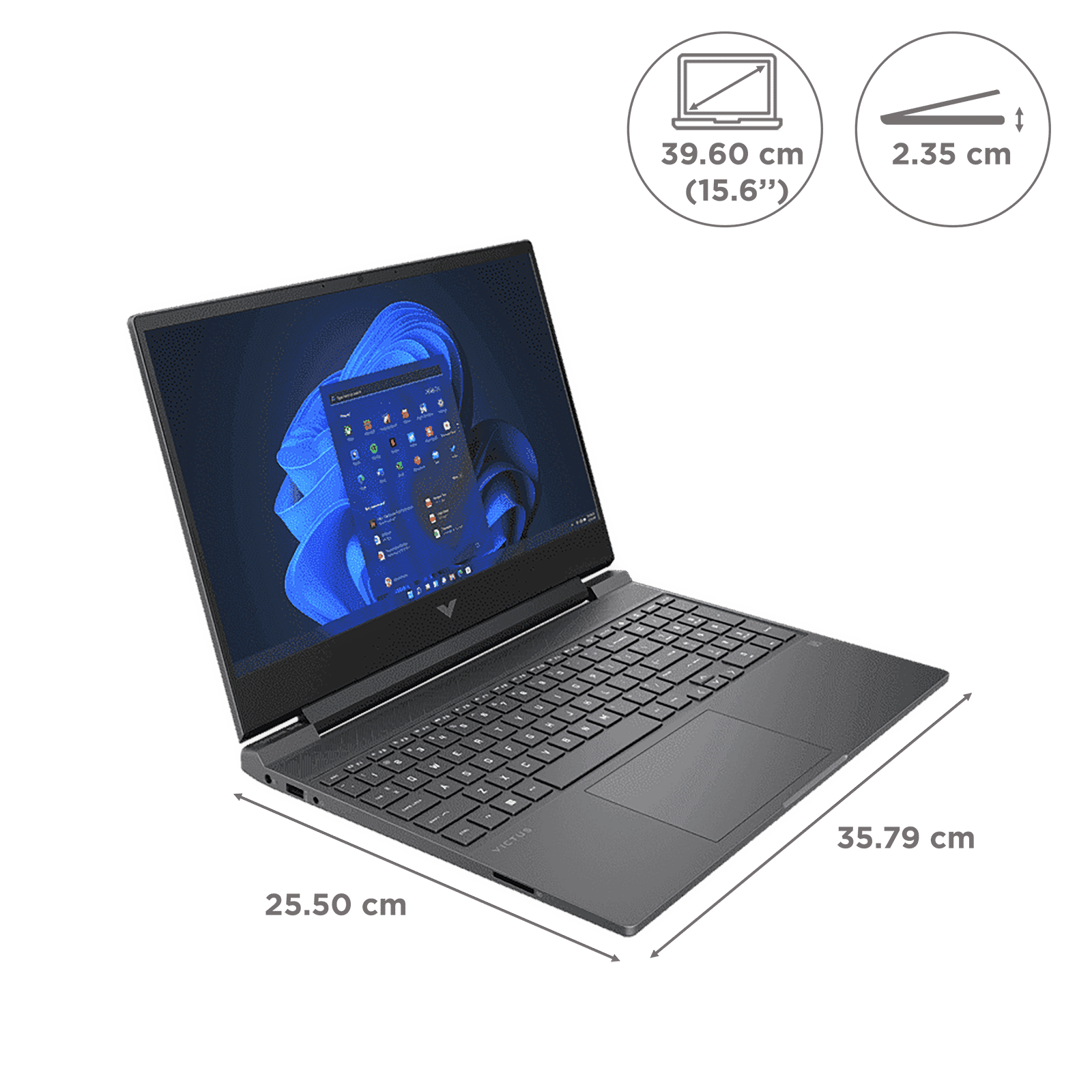 HP Victus (Fb0040AX) Ryzen 5 (15.6 inches, 8GB, 512GB, Windows 11 Home, NVIDIA GeForce GTX 1650 + 4GB Graphics, FHD IPS Display, 39.6cm, Mica Silver, 6F9T7PA#ACJ) HP Victus (Fb0040AX) Ryzen 5 (15.6 inches, 8GB, 512GB, Windows 11 Home, NVIDIA GeForce GTX 1650 + 4GB Graphics, FHD IPS Display, 39.6cm, Mica Silver, 6F9T7PA#ACJ)_2