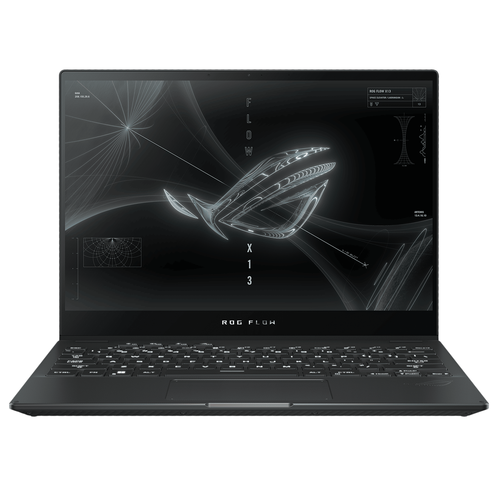 ASUS ROG Flow X13 AMD Ryzen 7 (13.4 inch, 16GB, 1TB, Windows 11 Home, MS Office Home and Student, NVIDIA GeForce RTX 3050 Laptop GPU, FHD+ IPS Display, Off Black, GV301RC-LJ022WS)_3