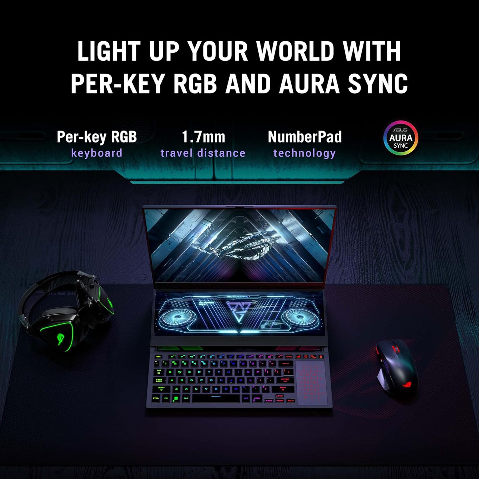 ASUS ROG Zephyrus Duo 16 AMD Ryzen 7 (16 inch, 32GB, 2TB, Windows 11 Home, MS Office Home and Student, NVIDIA GeForce RTX 3060 Graphics, FHD+ IPS Display, Black, GX650RM-LS019WS) ASUS ROG Zephyrus Duo 16 AMD Ryzen 7 (16 inch, 32GB, 2TB, Windows 11 Home, MS Office Home and Student, NVIDIA GeForce RTX 3060 Graphics, FHD+ IPS Display, Black, GX650RM-LS019WS)_13