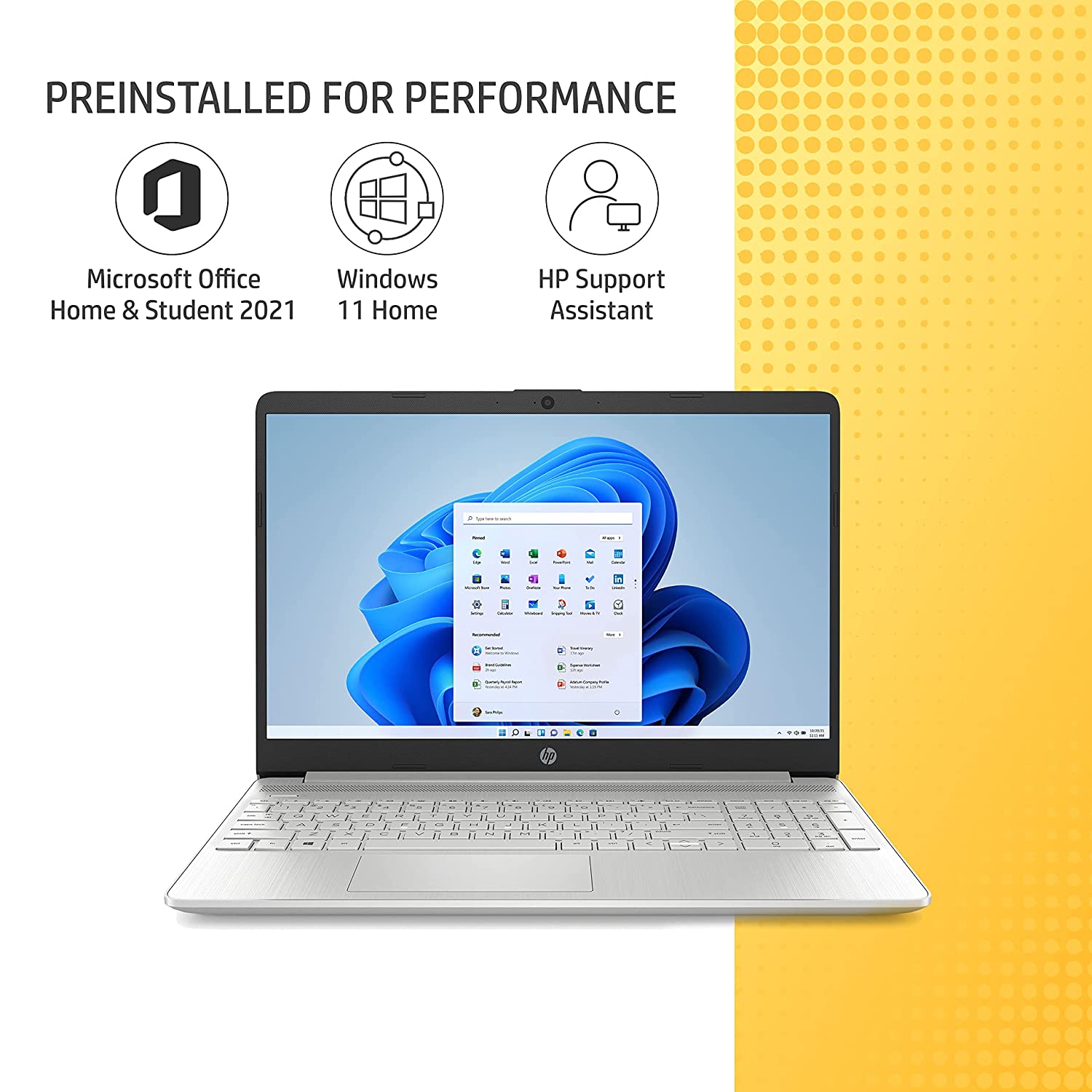 HP 15s-fq5112TU Intel Core i5 12th Gen (15.6 inch, 16GB, 512GB, Windows 11 Home, MS Office Home and Student 2021, Intel Iris Xe Graphics, Full HD Display, Natural Silver, 6Q2M3PA#ACJ) HP 15s-fq5112TU Intel Core i5 12th Gen (15.6 inch, 16GB, 512GB, Windows 11 Home, MS Office Home and Student 2021, Intel Iris Xe Graphics, Full HD Display, Natural Silver, 6Q2M3PA#ACJ)_13