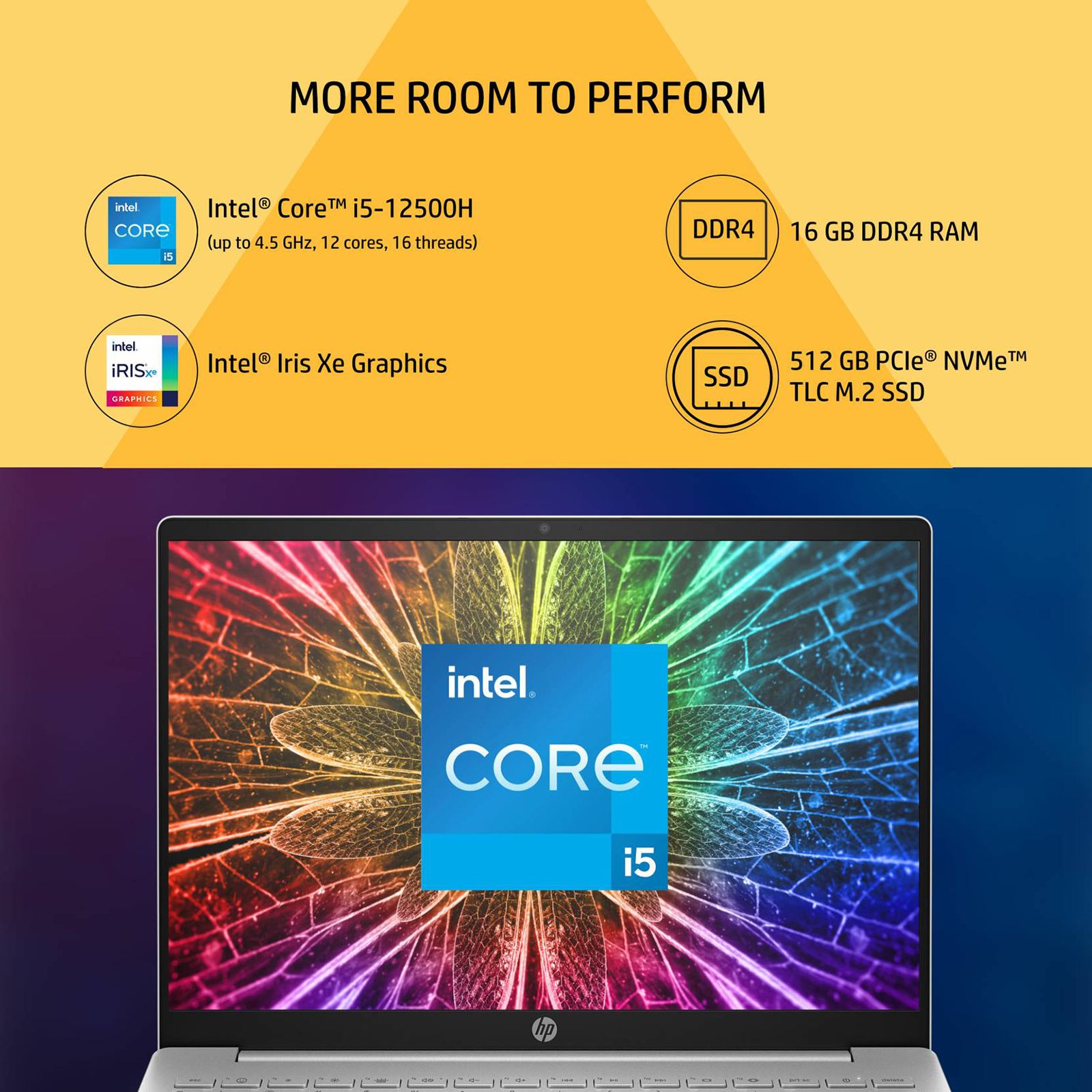 HP Pavilion Plus EH0025TU Intel Core i5 12th Gen (14 inch, 16GB, 512GB, Windows 11, MS Office Home and Student, Intel Iris Xe Graphics, Full HD IPS Display, Warm Gold Aluminium, 6H2F4PA#ACJ)_10