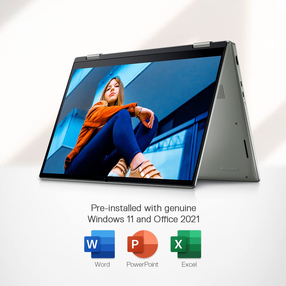 DELL Inspiron 7425 AMD Ryzen 7 (14 inch, 16GB, 512GB, Windows 11 Home, MS Office Home and Student 2021, AMD Radeon, FHD Display, Platinum Silver, D560733WIN9P)_11
