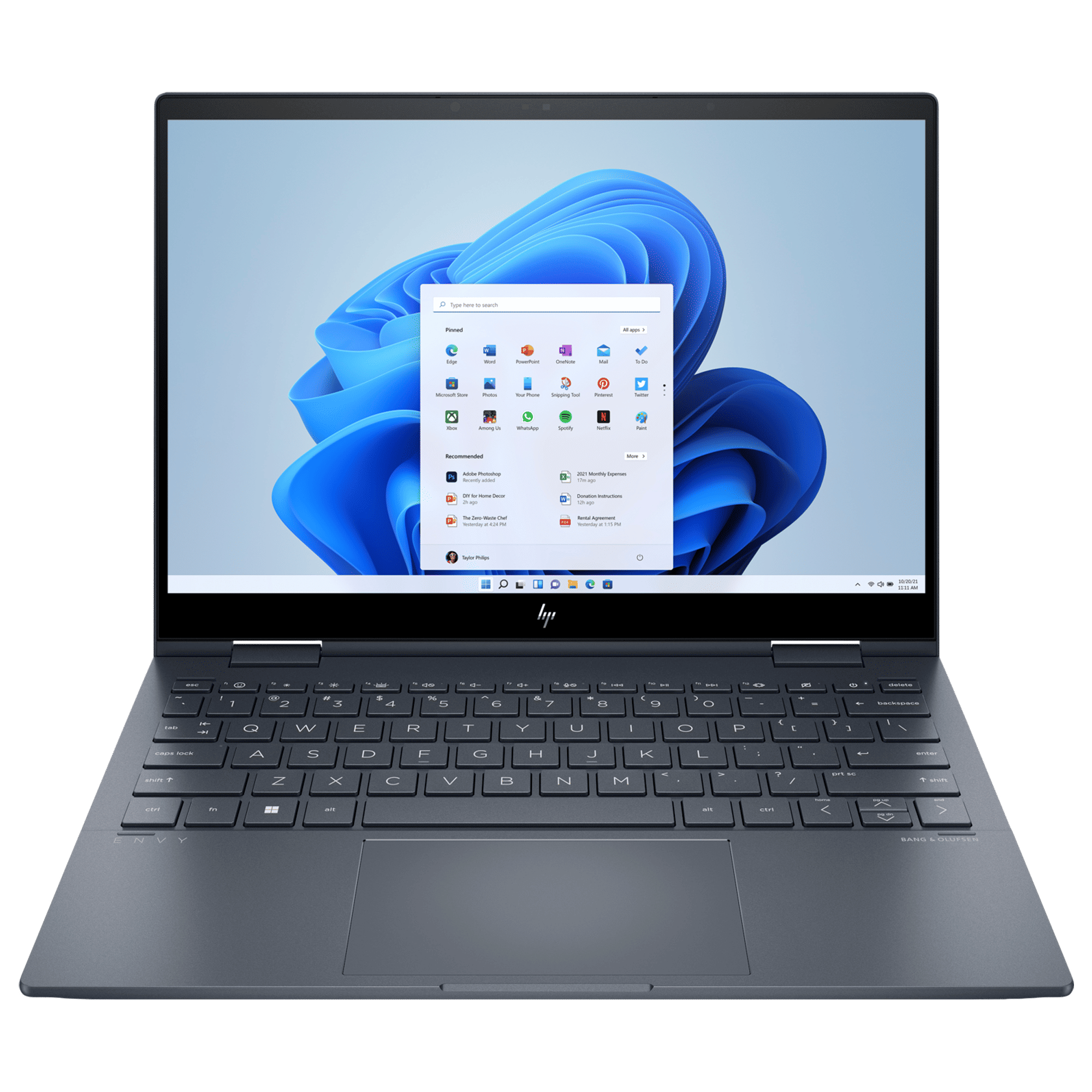 HP Envy 13 x360-bf0078TU Intel Core i5 12th Gen Touchscreen Thin & Light Laptop (8GB, 512GB, Windows 11 Home, Intel Iris Xe Graphics, 13.3 inch Full HD IPS Display, MS Office 2021, Space Blue, 1.32 KG)_1
