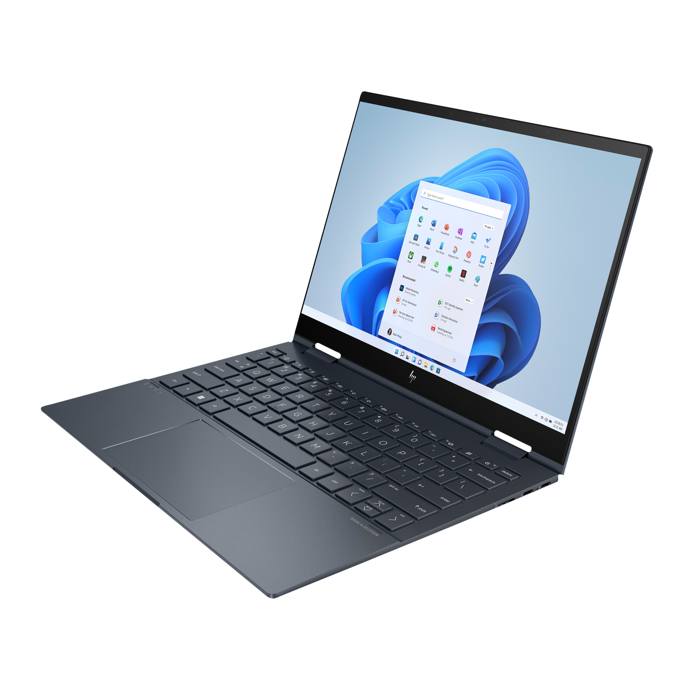 HP Envy 13 x360-bf0078TU Intel Core i5 12th Gen Touchscreen Thin & Light Laptop (8GB, 512GB, Windows 11 Home, Intel Iris Xe Graphics, 13.3 inch Full HD IPS Display, MS Office 2021, Space Blue, 1.32 KG)_4