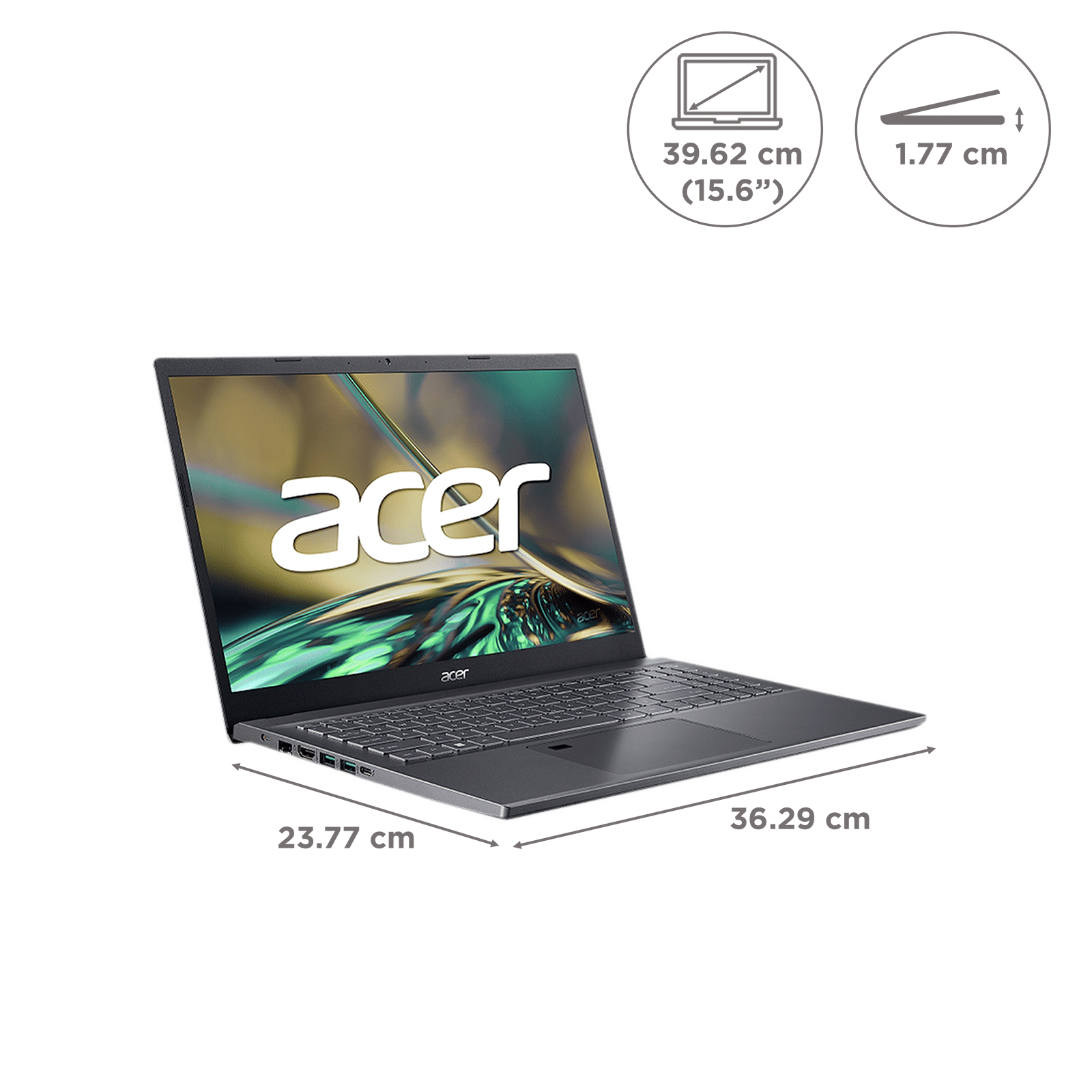 acer Aspire 5 A515-57G Intel Core i5 12th Gen (15.6 inch, 16GB, 512GB, Windows 11, MS Office 2021, NVIDIA RTX 2050, FHD IPS Display, Steel Gray, UN.K9TSI.003) acer Aspire 5 A515-57G Intel Core i5 12th Gen (15.6 inch, 16GB, 512GB, Windows 11, MS Office 2021, NVIDIA RTX 2050, FHD IPS Display, Steel Gray, UN.K9TSI.003)_2