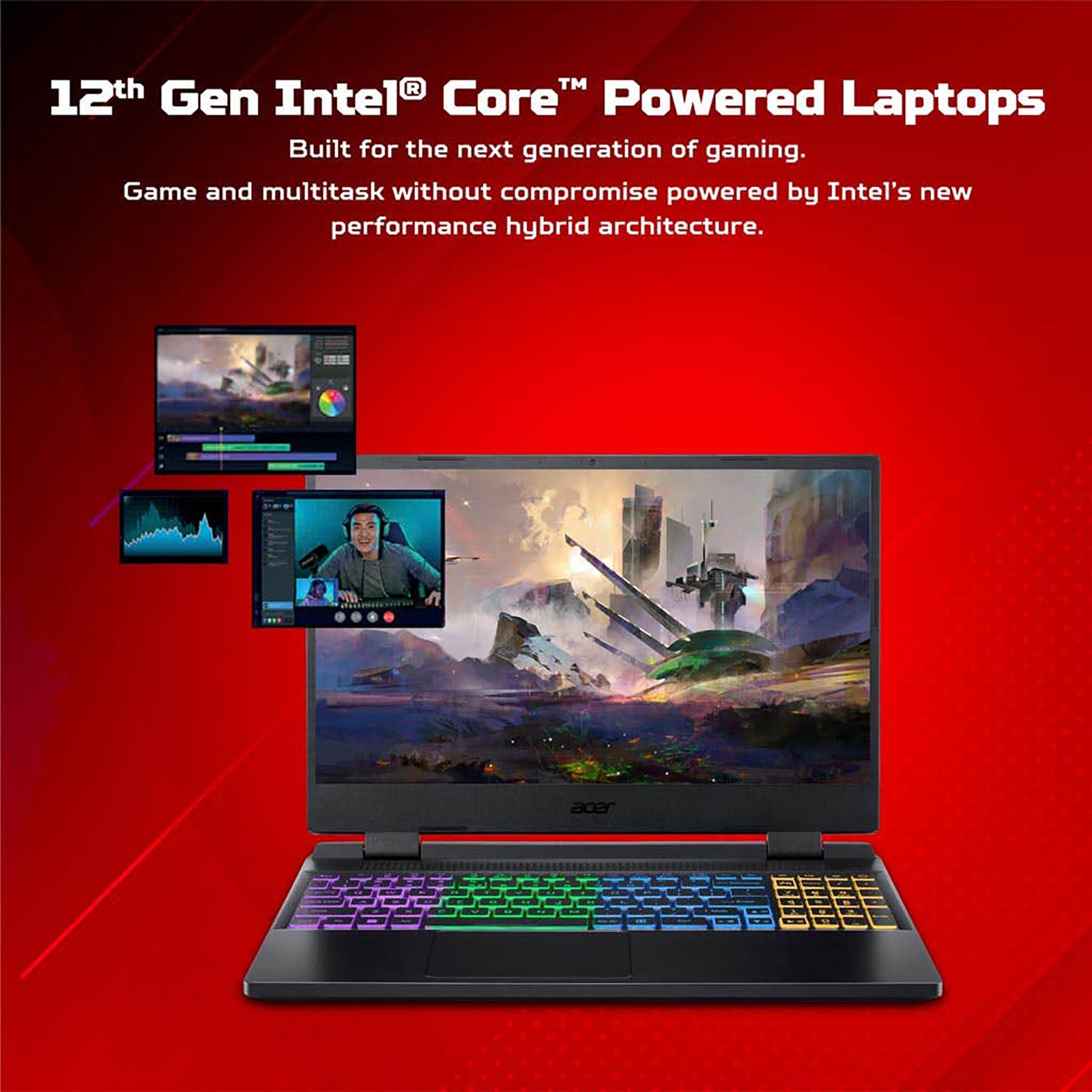 acer Nitro 5 Intel Core i5 12th Gen Gaming Laptop (16GB, 512GB SSD, Windows 11 Home, 4GB Graphics, 15.6 inch 144 Hz FHD IPS Display, NVIDIA GeForce RTX 3050, MS Office 365, Obsidian Black, 2.6 KG) acer Nitro 5 Intel Core i5 12th Gen Gaming Laptop (16GB, 512GB SSD, Windows 11 Home, 4GB Graphics, 15.6 inch 144 Hz FHD IPS Display, NVIDIA GeForce RTX 3050, MS Office 365, Obsidian Black, 2.6 KG)_15