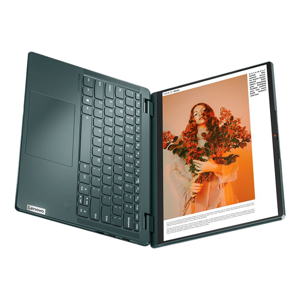 Lenovo Yoga 6 13ALC7 AMD Ryzen 5 (13.3 inch, 16GB, 512GB, Windows 11, MS Office 2021, AMD Radeon, WUXGA IPS Display, Dark Teal, 82UD0069IN)_14