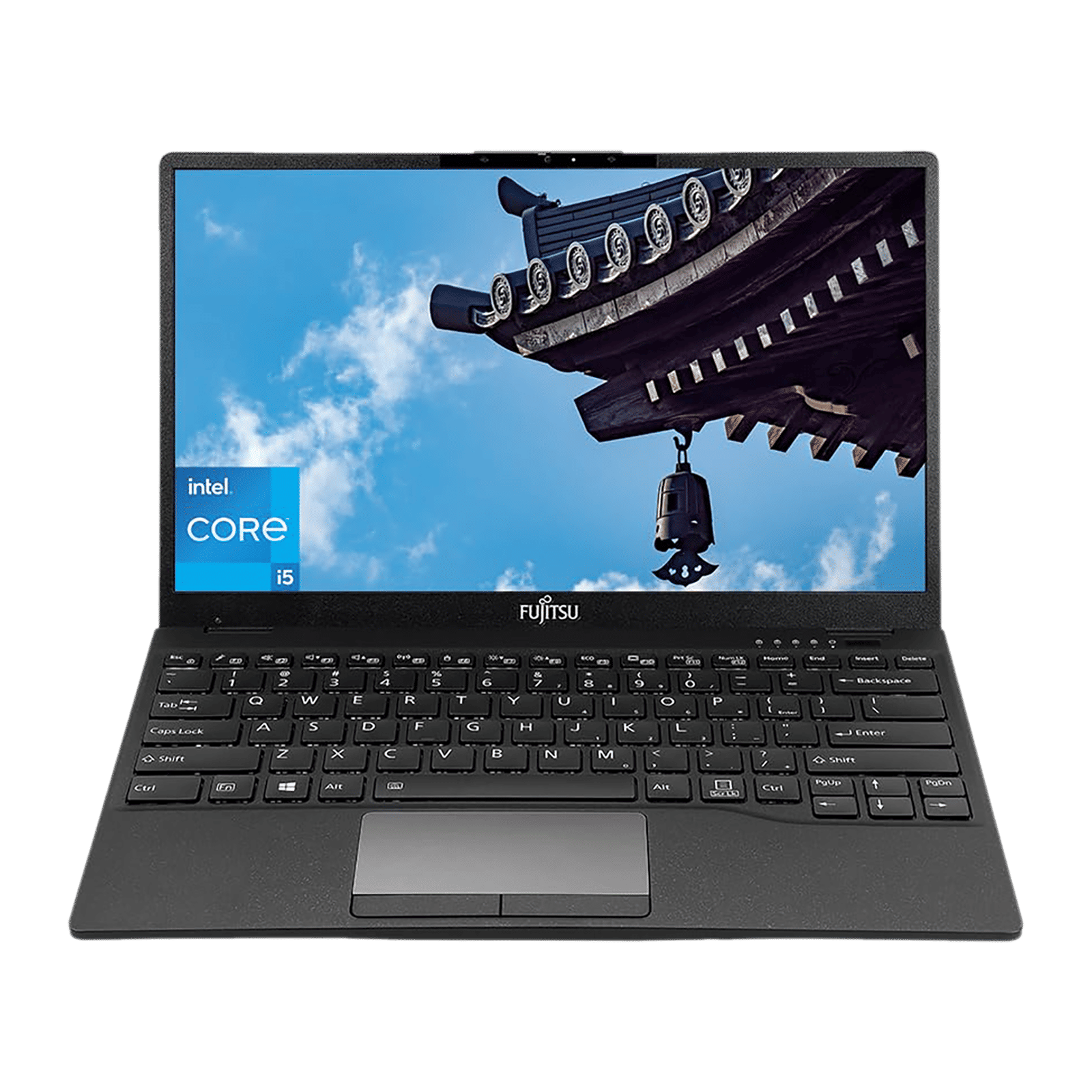 FUJITSU UH-X Intel Core i5 12th Gen (13.3 inch, 16GB, 512GB, Windows 11 Home, MS Office 2021, Intel Iris Xe, LED Display, Black, 4ZR1J37875)_1