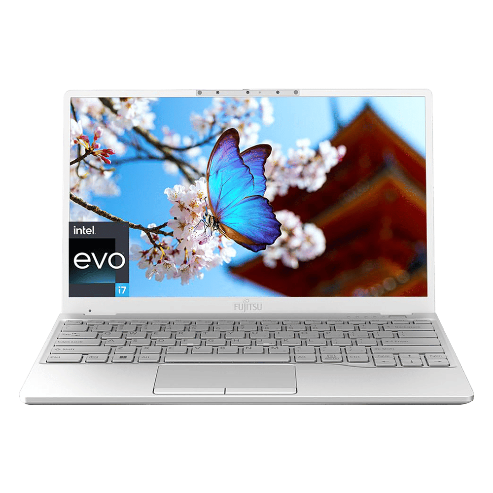 FUJITSU UH-X Intel Evo i7 12th Gen (13.3 inch, 16GB, 512GB, Windows 11 Home, MS Office 2021, Intel Iris Xe, FHD LED Display, White, 4ZR1K06212)_1