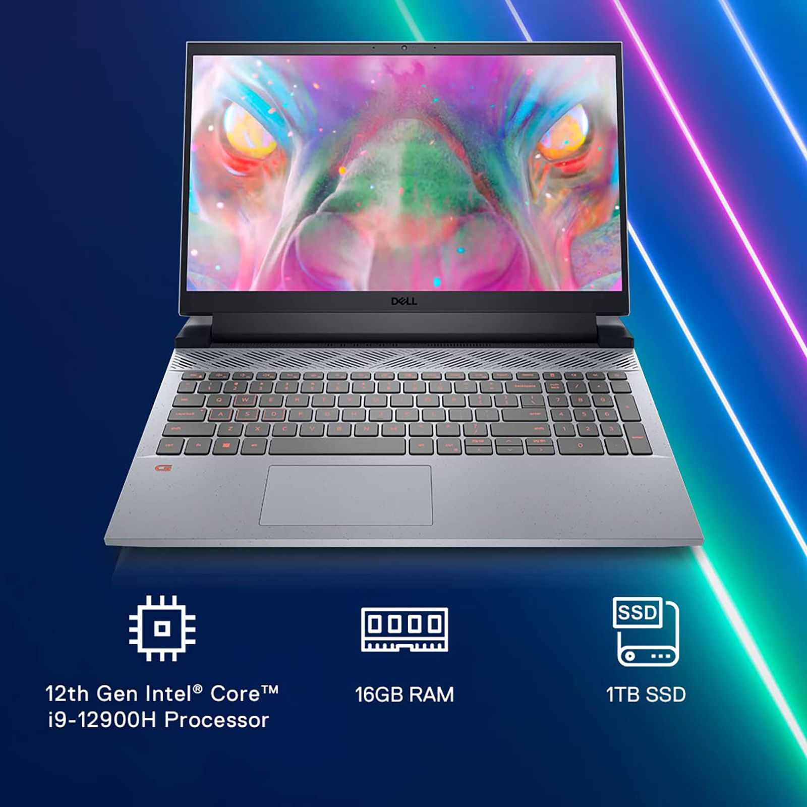 DELL Inspiron G15-5520 Intel Core i9 12th Gen (15.6 inch, 16GB, 1TB, Windows 11 Home, MS Office 2021, NVIDIA GeForce RTX 3060, FHD LED-Backlit Display, Dark Shadow Grey, D560897WIN9S)_12