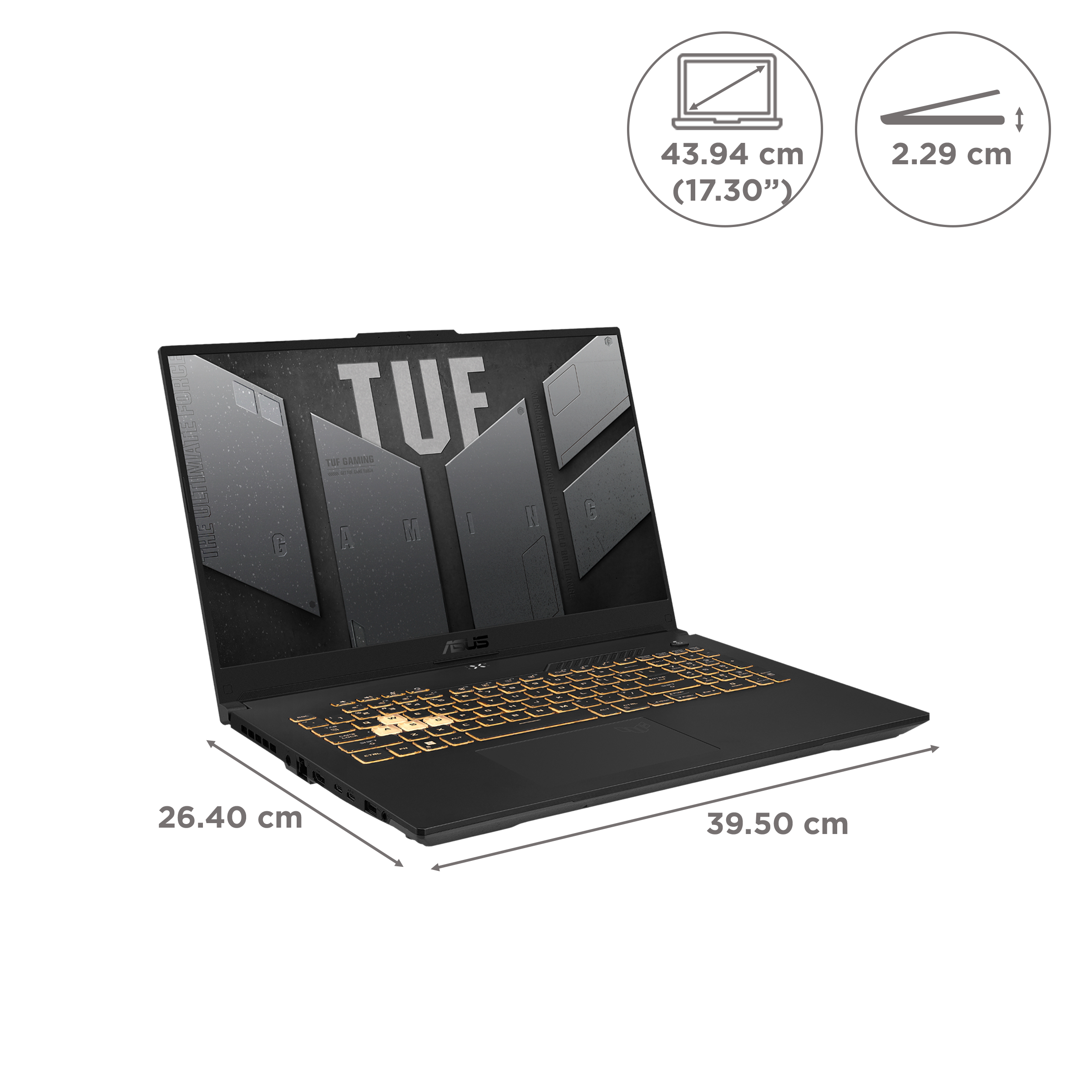 ASUS TUF F17 FX777ZM-HX029WS Intel Core i7 12th Gen (17.3 inch, 16GB, 1TB, Windows 11, MS Office 2021, NVIDIA GeForce RTX 3060 Graphics, Full HD IPS Display, Jaeger Gray, 90NR09G2-M000K0) ASUS TUF F17 FX777ZM-HX029WS Intel Core i7 12th Gen (17.3 inch, 16GB, 1TB, Windows 11, MS Office 2021, NVIDIA GeForce RTX 3060 Graphics, Full HD IPS Display, Jaeger Gray, 90NR09G2-M000K0)_2