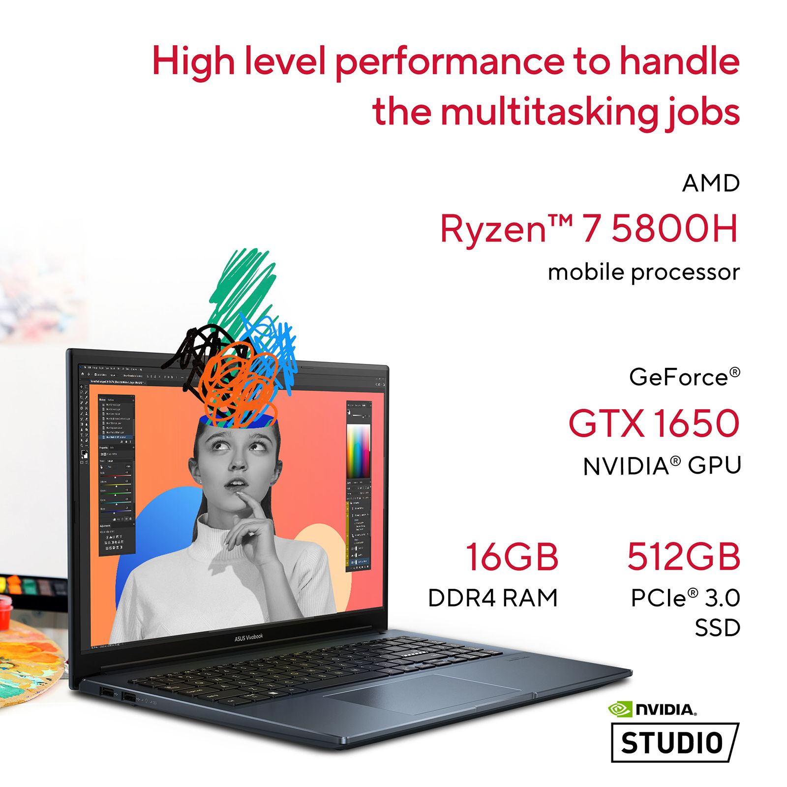 ASUS 15 Vivobook Pro AMD Ryzen 7 (15.6 inch, 16GB, 512GB, Windows 11 Home, MS Office 2021, NVIDIA GeForce GTX 1650, Full HD LED-Backlit Display, Quiet Blue, 90NB0YJ1-M003V0) ASUS 15 Vivobook Pro AMD Ryzen 7 (15.6 inch, 16GB, 512GB, Windows 11 Home, MS Office 2021, NVIDIA GeForce GTX 1650, Full HD LED-Backlit Display, Quiet Blue, 90NB0YJ1-M003V0)_14