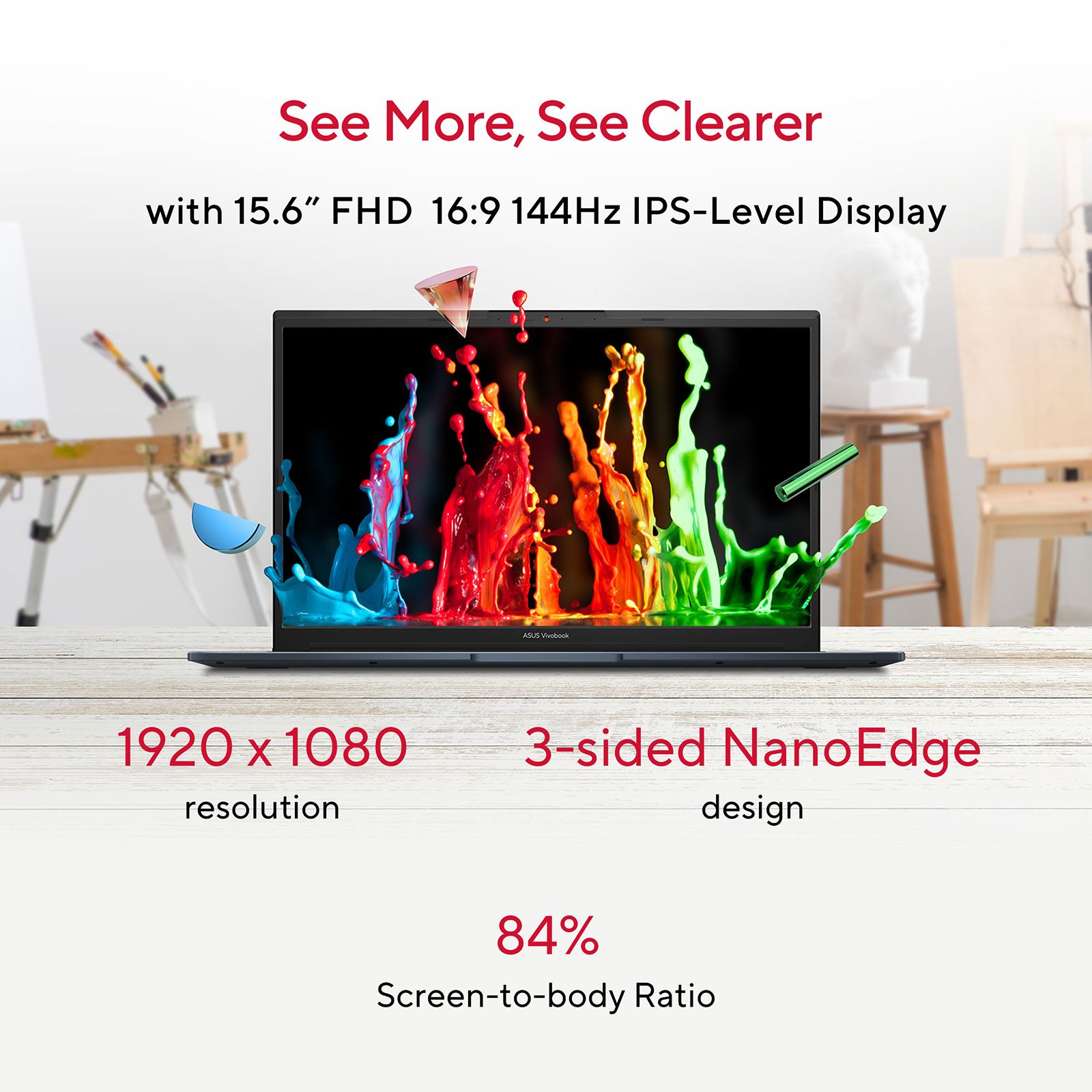 ASUS 15 Vivobook Pro AMD Ryzen 7 (15.6 inch, 16GB, 512GB, Windows 11 Home, MS Office 2021, NVIDIA GeForce GTX 1650, Full HD LED-Backlit Display, Quiet Blue, 90NB0YJ1-M003V0) ASUS 15 Vivobook Pro AMD Ryzen 7 (15.6 inch, 16GB, 512GB, Windows 11 Home, MS Office 2021, NVIDIA GeForce GTX 1650, Full HD LED-Backlit Display, Quiet Blue, 90NB0YJ1-M003V0)_15