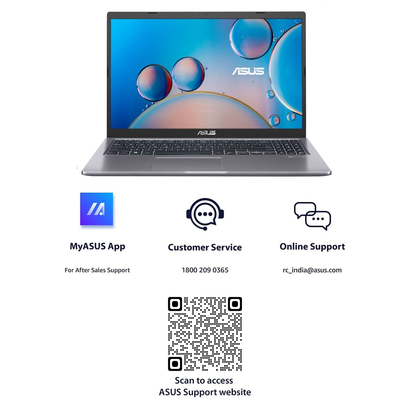 ASUS Vivobook 15 Intel Core i3 11th Gen (15.6 inch, 8GB, 512GB, Windows 11 Home, MS Office 2021, Intel UHD, Full HD IPS Display, Grey, X515EA-EZ311WS)_13