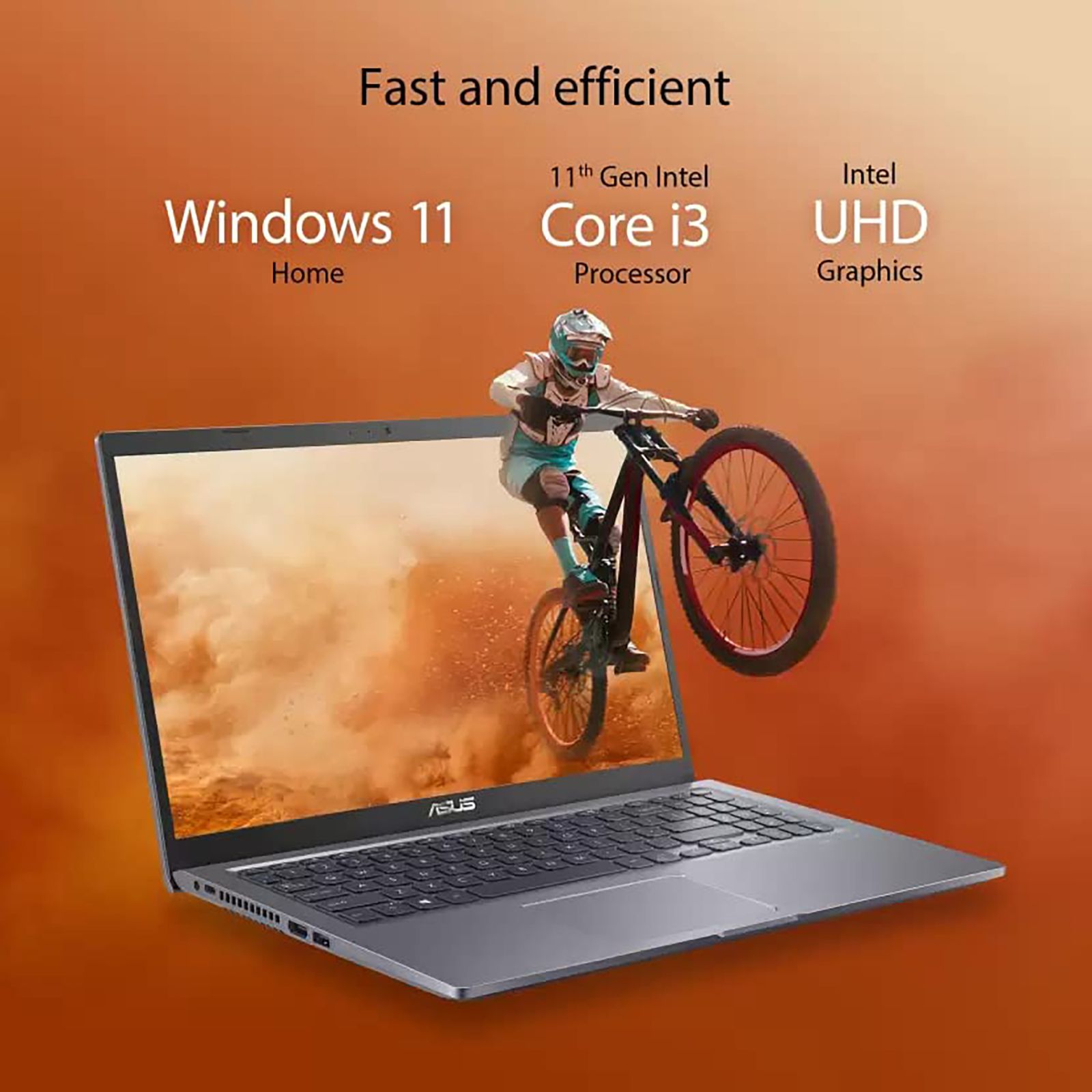 ASUS Vivobook 15 Intel Core i3 11th Gen (15.6 inch, 8GB, 512GB, Windows 11 Home, MS Office 2021, Intel UHD, Full HD IPS Display, Grey, X515EA-EZ311WS)_17