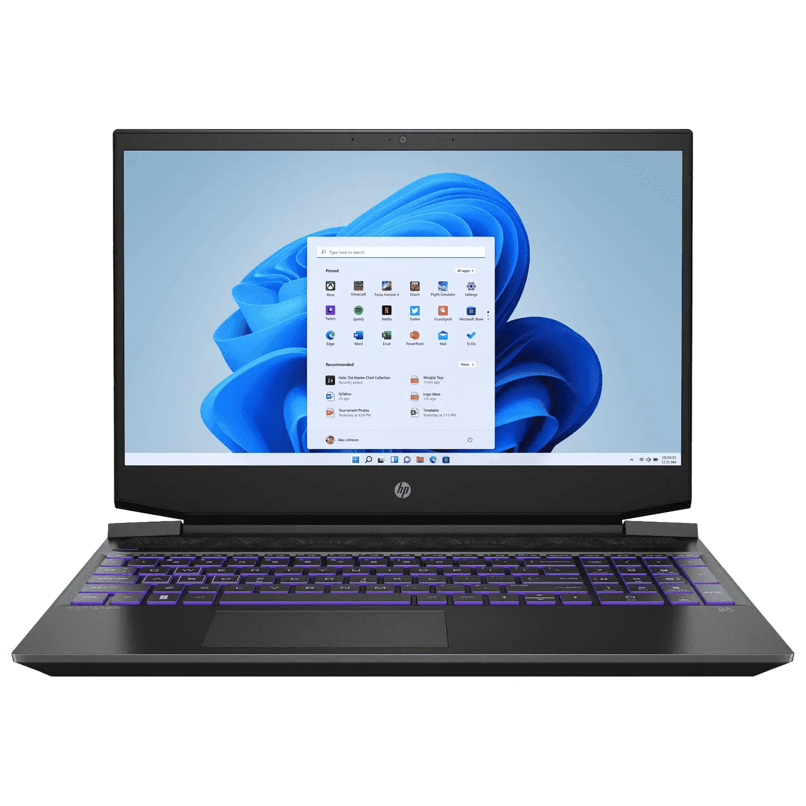 HP Pavilion EC2048AX AMD Ryzen 5 (15.6 inch, 8GB, 512GB, Windows 11 Home, MS Office 2019, NVIDIA GeForce RTX 3050 Ti, Full HD IPS Display, Shadow Black, 499C0PAACJ)_1
