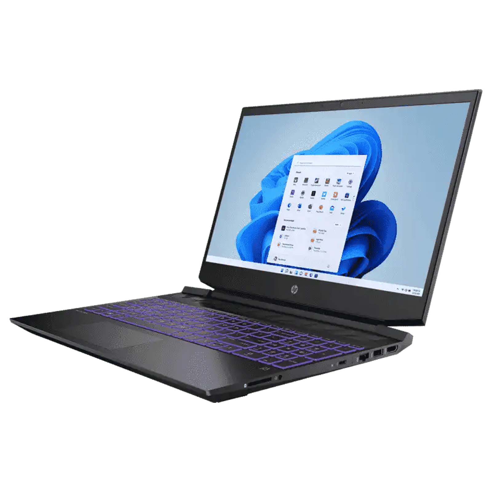 HP Pavilion EC2048AX AMD Ryzen 5 (15.6 inch, 8GB, 512GB, Windows 11 Home, MS Office 2019, NVIDIA GeForce RTX 3050 Ti, Full HD IPS Display, Shadow Black, 499C0PAACJ)_3