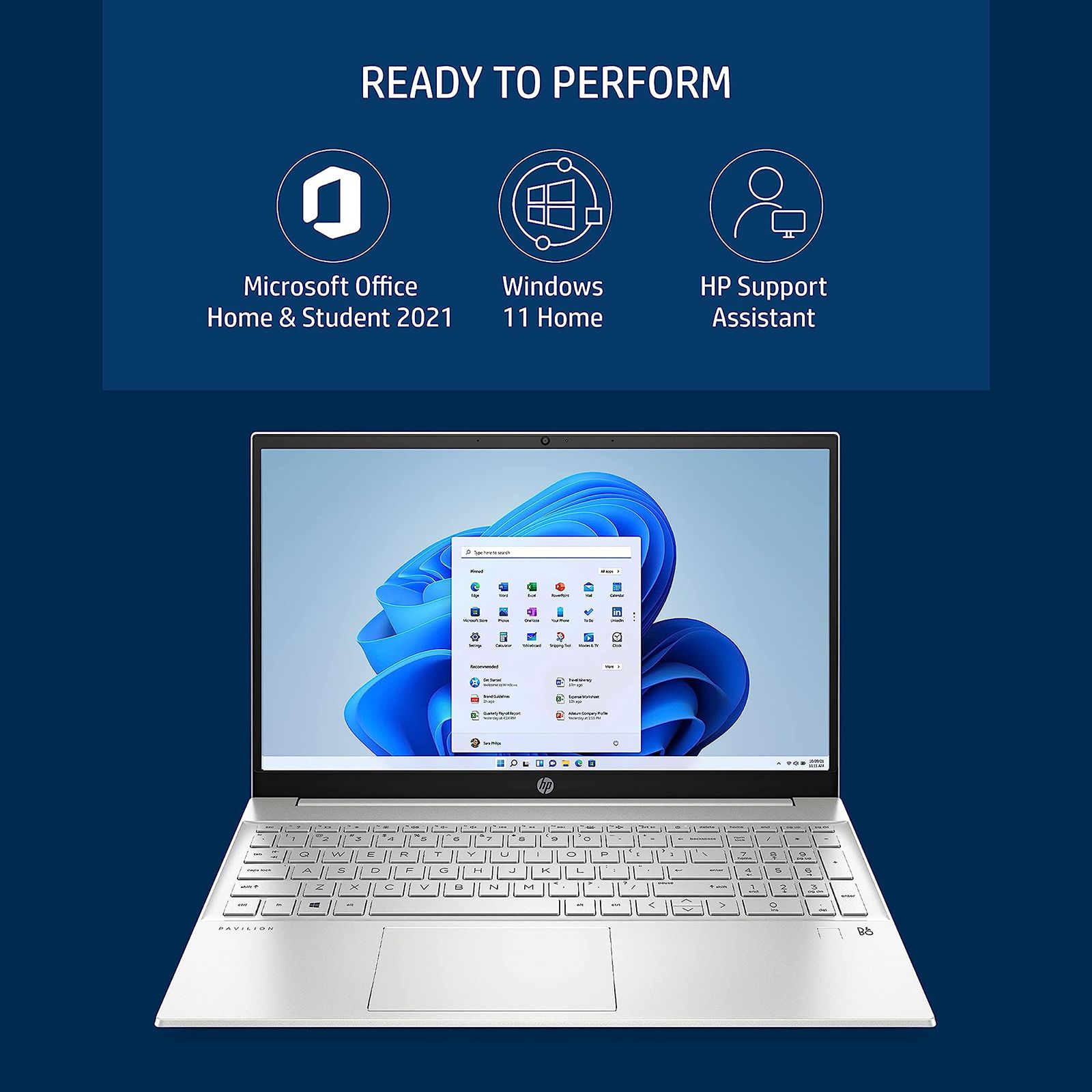 HP Pavilion 15-eg2091TU Intel Core i5 12th Gen (15.6 inch, 16GB, 512GB, Windows 11, Intel Iris Xe, Full HD IPS Display, Natural Silver, 7G761PAACJ)_10