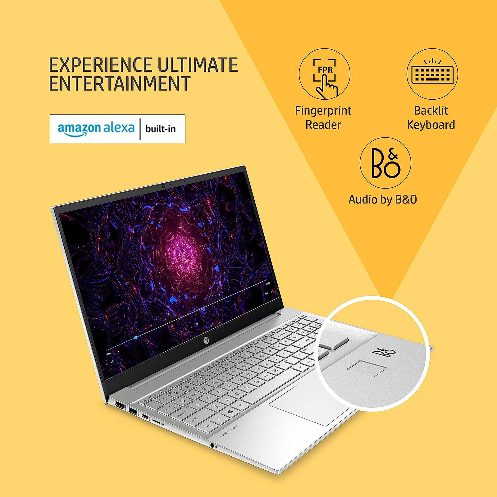 HP Pavilion 15-eg2091TU Intel Core i5 12th Gen (15.6 inch, 16GB, 512GB, Windows 11, Intel Iris Xe, Full HD IPS Display, Natural Silver, 7G761PAACJ)_11