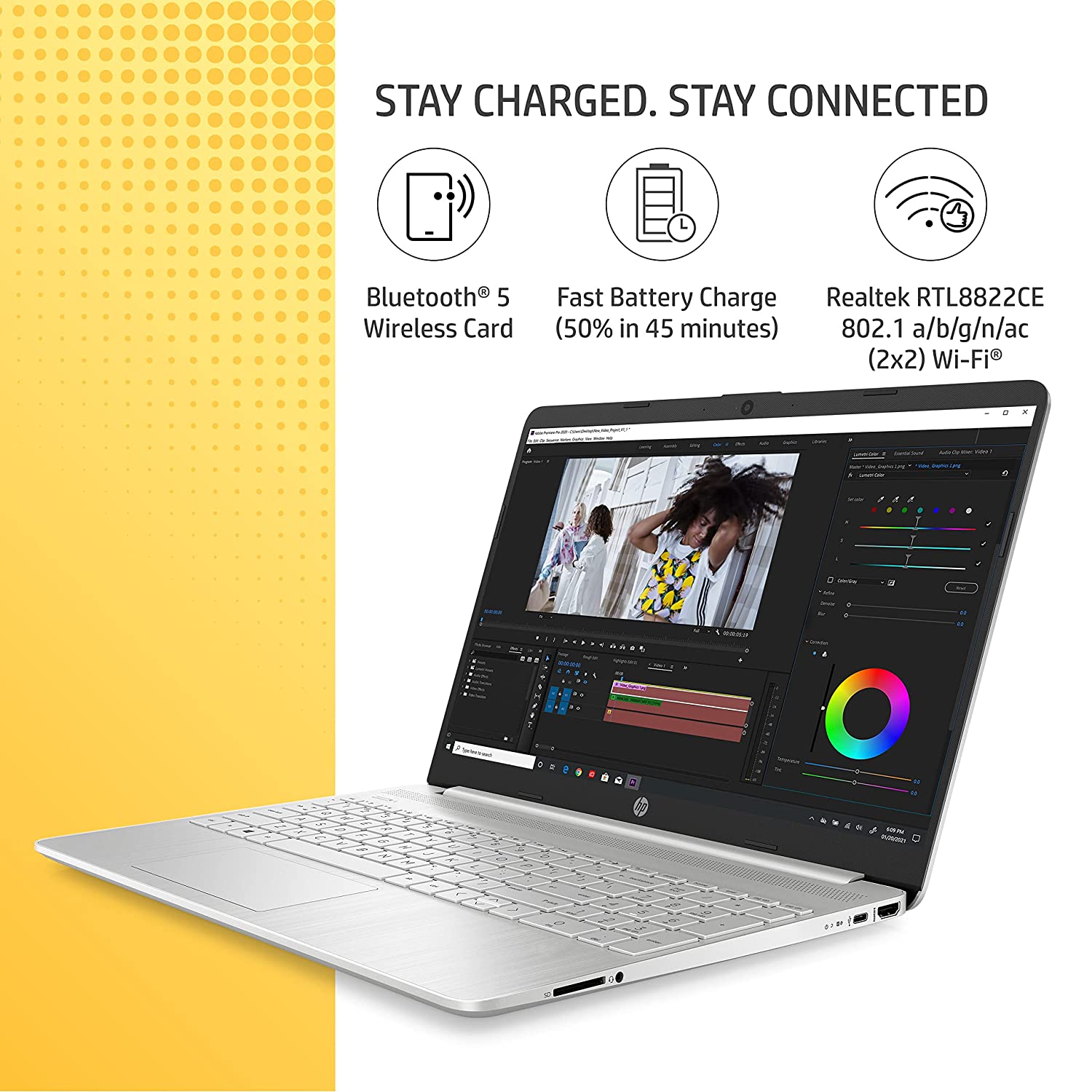 HP 15S-FQ5327TU Intel Core i3 12th Gen Laptop (8GB, 512GB SSD, Windows 11 Home, 15.6 Inch Full HD Display, MS Office 2021, Natural Silver, 1.69 KG)_12