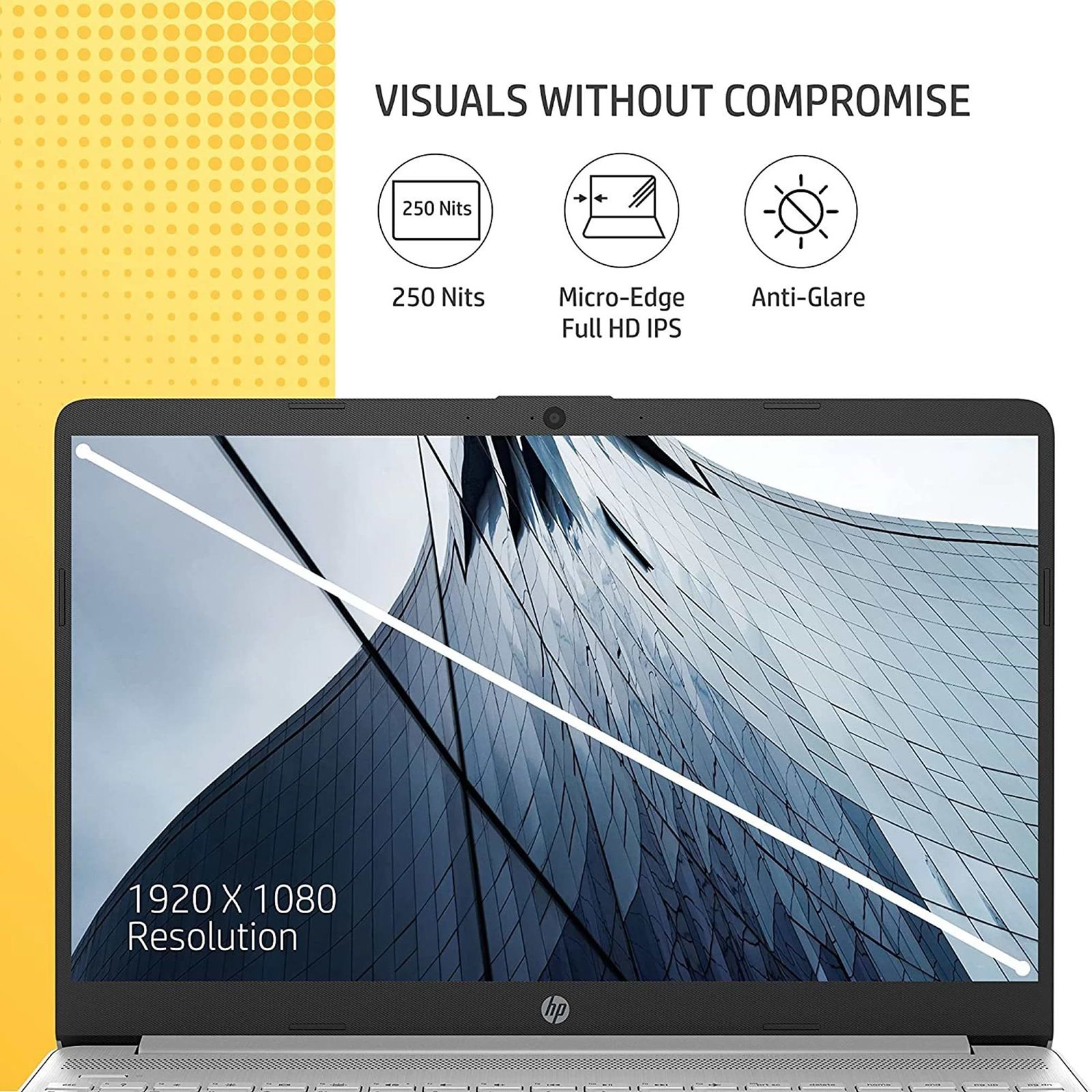 HP 15s-fr4000TU Intel Core i5 11th Gen (15.6 inch, 8GB, 512GB, Windows 11 Home, MS Office 2021, Intel Iris Xe, FHD Display, Natural Silver, 7J3Z2PAACJ)_16