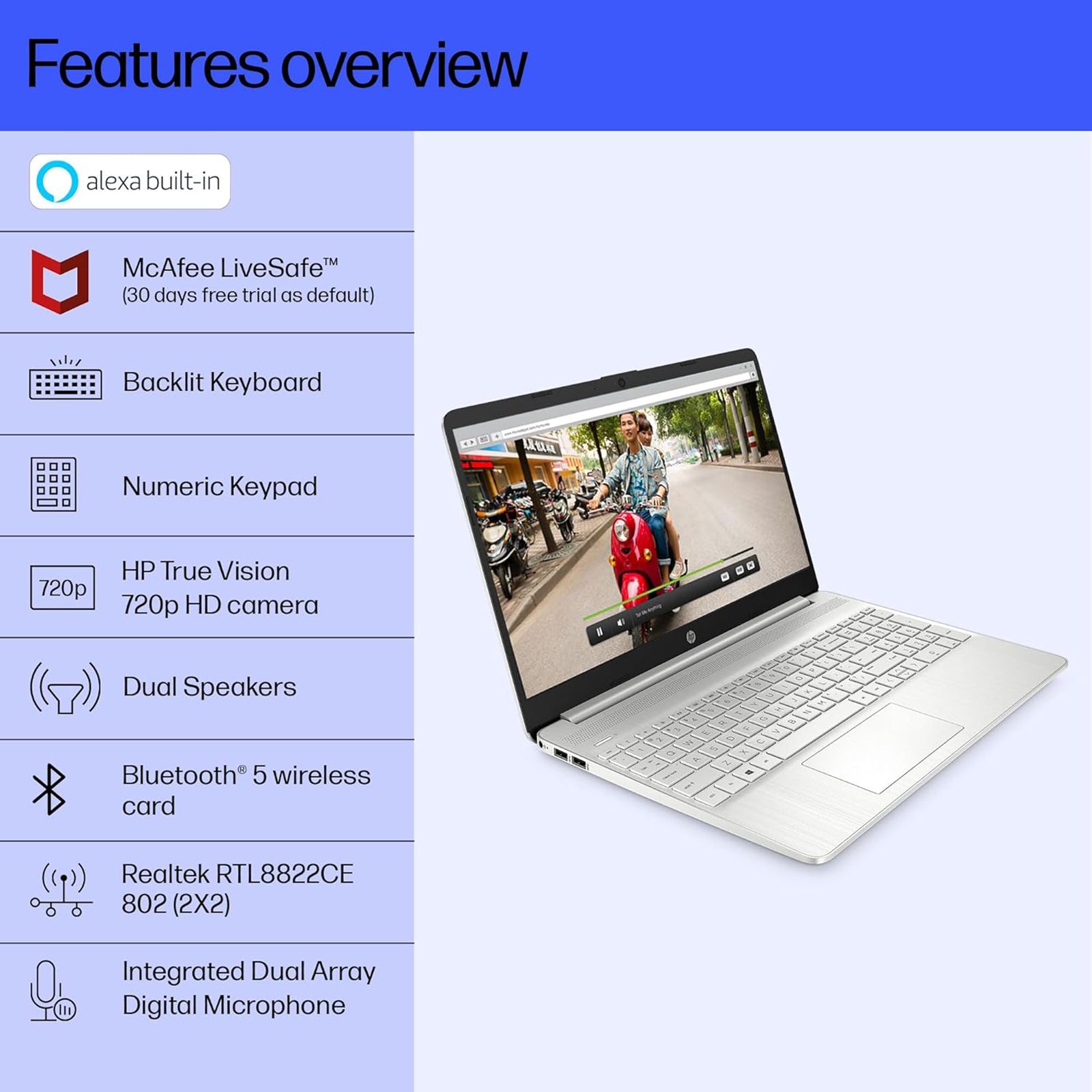 HP 15s-fr4000TU Intel Core i5 11th Gen (15.6 inch, 8GB, 512GB, Windows 11 Home, MS Office 2021, Intel Iris Xe, FHD Display, Natural Silver, 7J3Z2PAACJ)_19