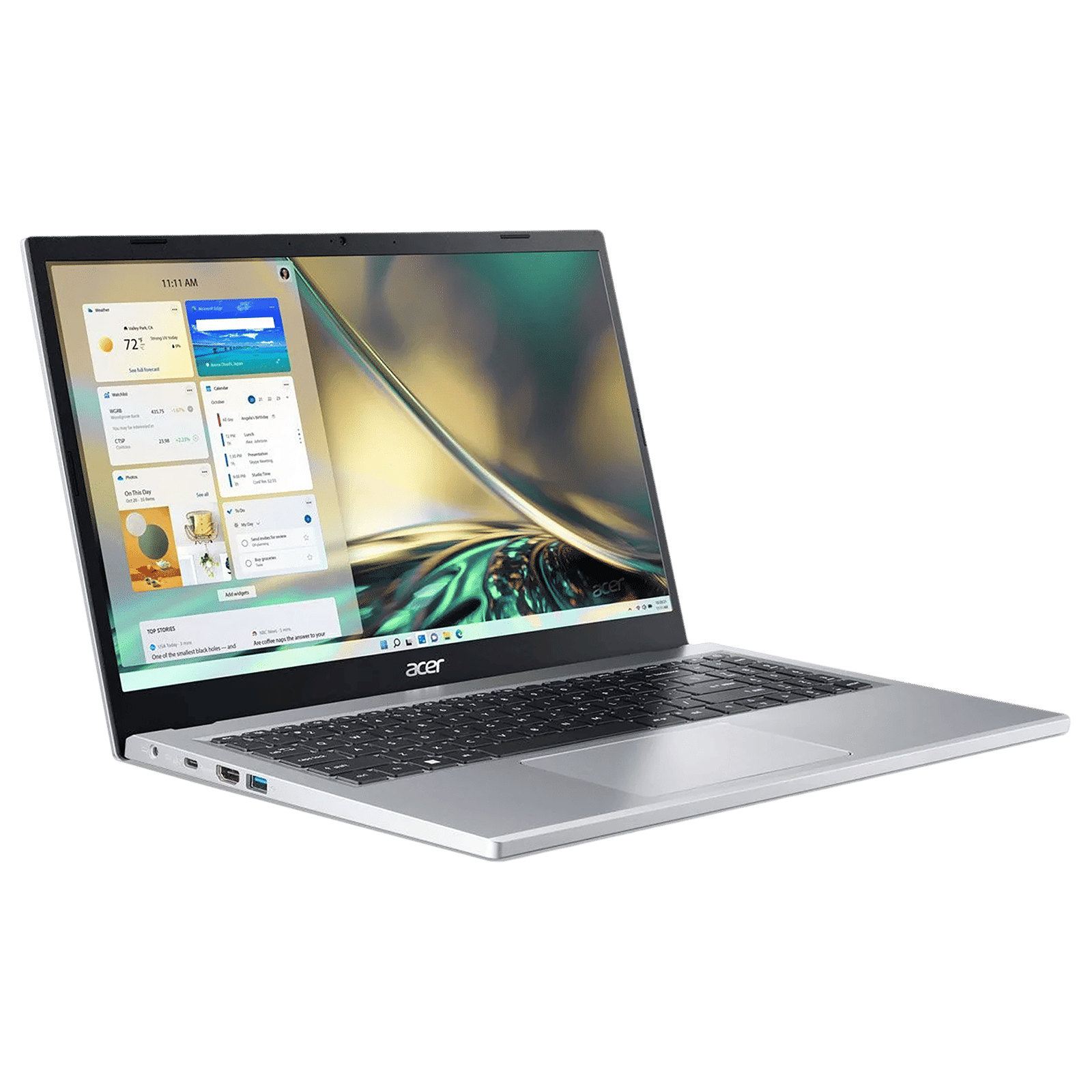 acer Aspire 3 A315-24P AMD Ryzen 5 (15.6 inch, 8GB, 512GB, Windows 11 Home, AMD Radeon Graphics, Full HD LED-Backlit Display, Silver, NX.KDESI.004)_9