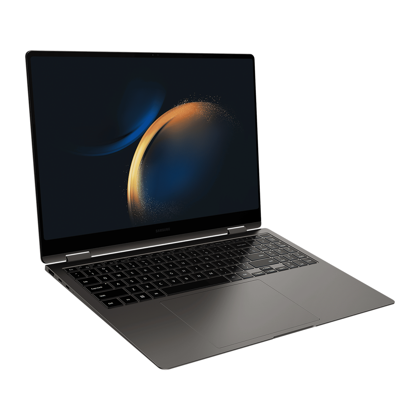 SAMSUNG Galaxy Book3 Pro 360 Intel Evo Core i7 13th Gen (16 inch, 16GB, 512GB, Windows 11 Home, MS Office 2021, Intel Iris Xe, 3K WQXGA Plus 2x Dynamic AMOLED Display, Graphite, NP960QFG-KA1IN)_12