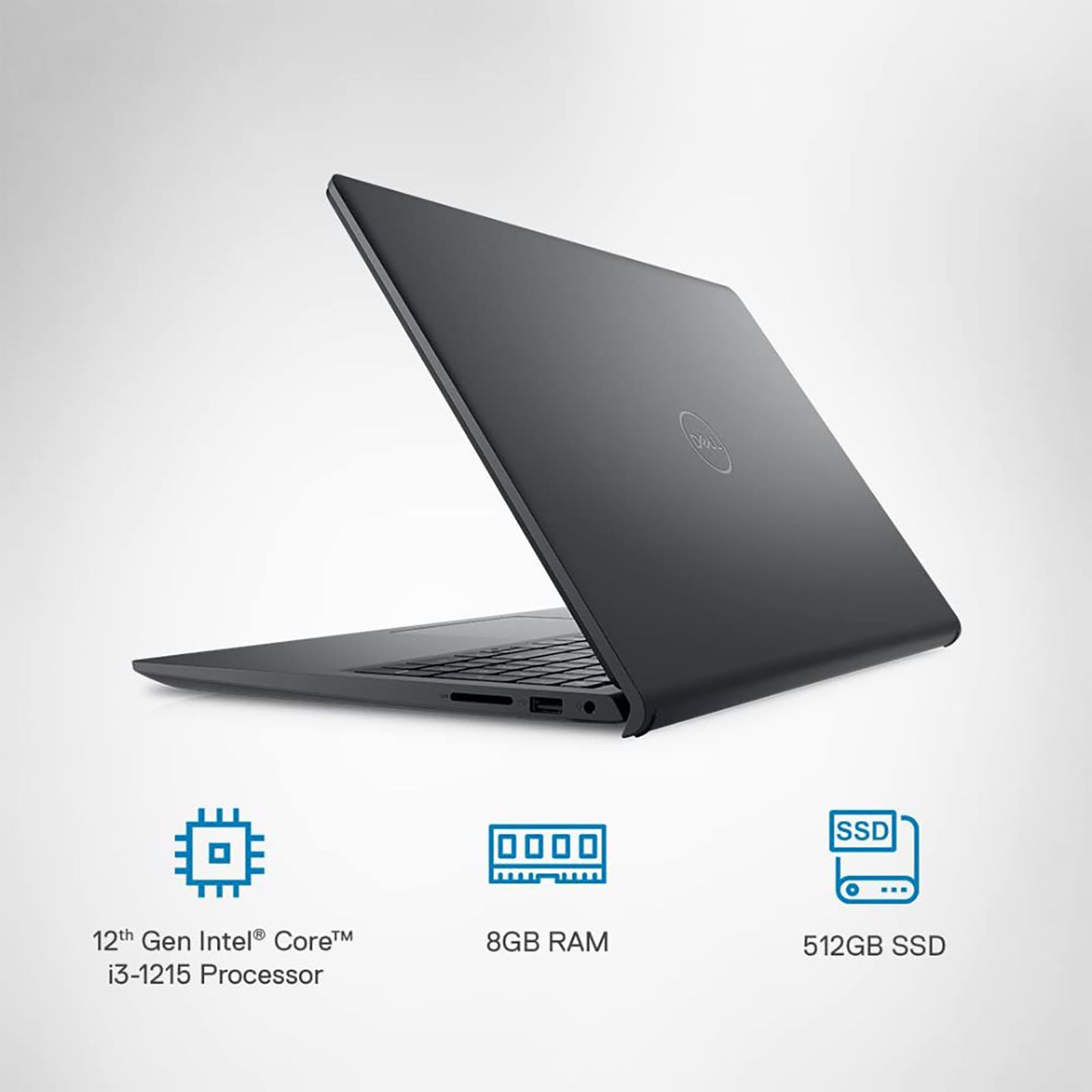 DELL Inspiron 15 3520 Intel Core i3 12th Gen Notebook Laptop (8GB, 512GB SSD, Windows 11 Home, 15.6 inch Full HD Display, MS Office 2021, Carbon Black, 1.85 KG) DELL Inspiron 15 3520 Intel Core i3 12th Gen Notebook Laptop (8GB, 512GB SSD, Windows 11 Home, 15.6 inch Full HD Display, MS Office 2021, Carbon Black, 1.85 KG)_12
