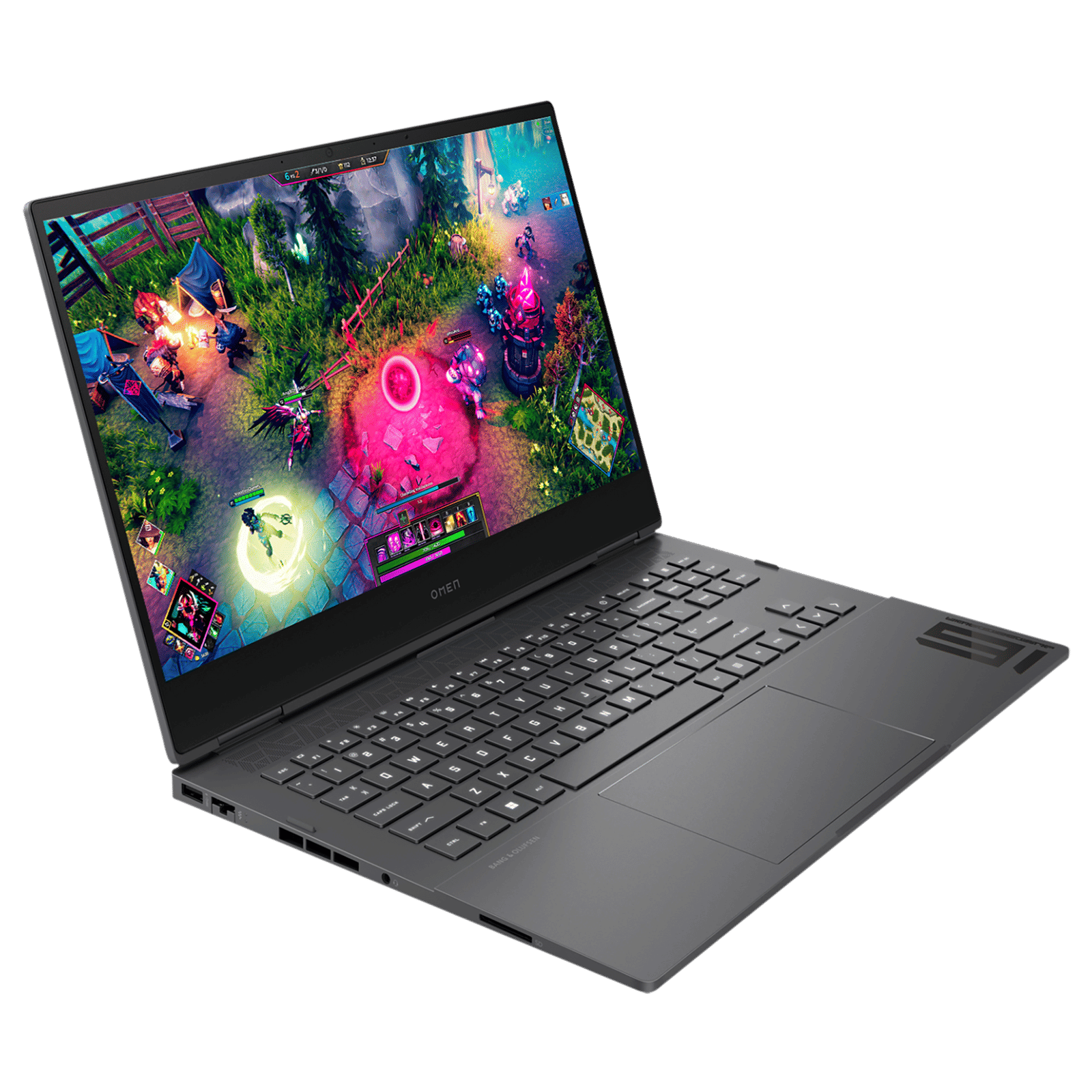 HP OMEN 16-n0050AX AMD Ryzen 7 (16.1 inch, 16GB, 512GB, Windows 11 Home, MS Office 2021, NVIDIA GeForce RTX 3050, Full HD IPS Display, Mica Silver, 6H4N6PAACJ)_6