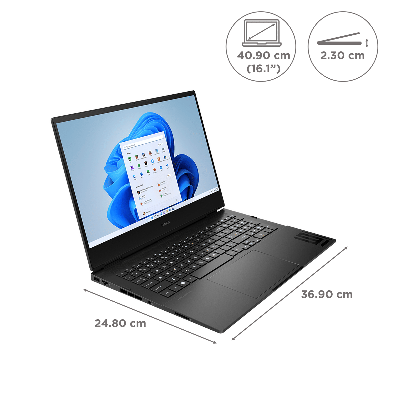 HP OMEN Intel Core i7 12th Gen (16.1 inch, 16GB, 1TB, Windows 11 Home, MS Office 2021, NVIDIA GeForce RTX 3060, Full HD IPS Display, Shadow Black, 6J0T0PAACJ) HP OMEN Intel Core i7 12th Gen (16.1 inch, 16GB, 1TB, Windows 11 Home, MS Office 2021, NVIDIA GeForce RTX 3060, Full HD IPS Display, Shadow Black, 6J0T0PAACJ)_2