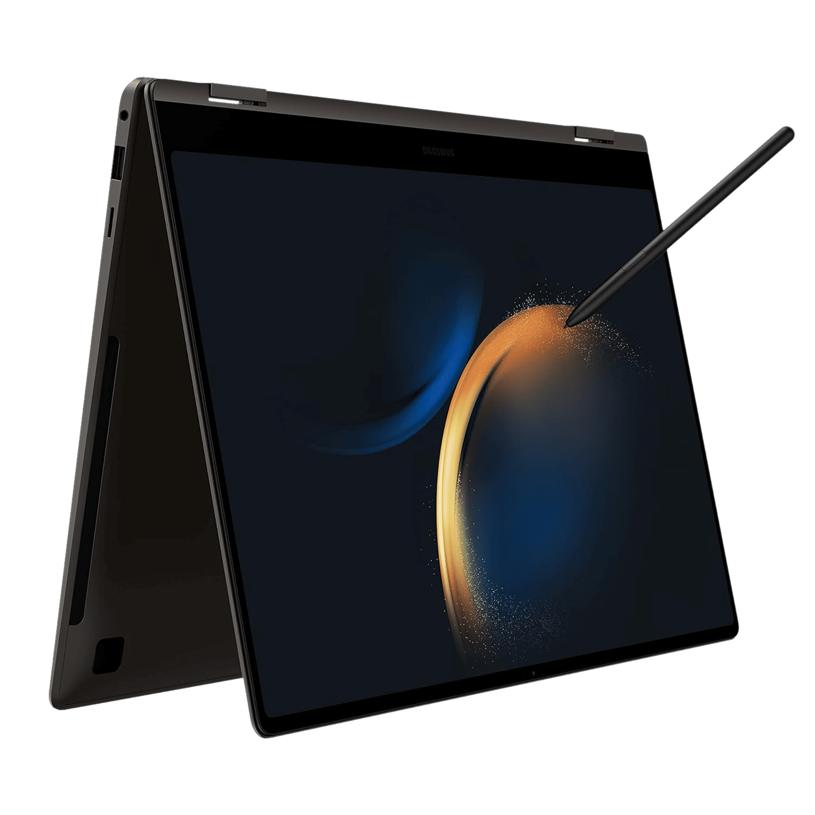 SAMSUNG Galaxy Book3 Pro 360 Intel Evo Core i5 13th Gen (16 inch, 16GB, 512GB, Windows 11 Home, MS Office 2021, Intel Iris Xe, 3K WQXGA Plus 2x Dynamic AMOLED Display, Graphite, NP960QFG-KA2IN)_1