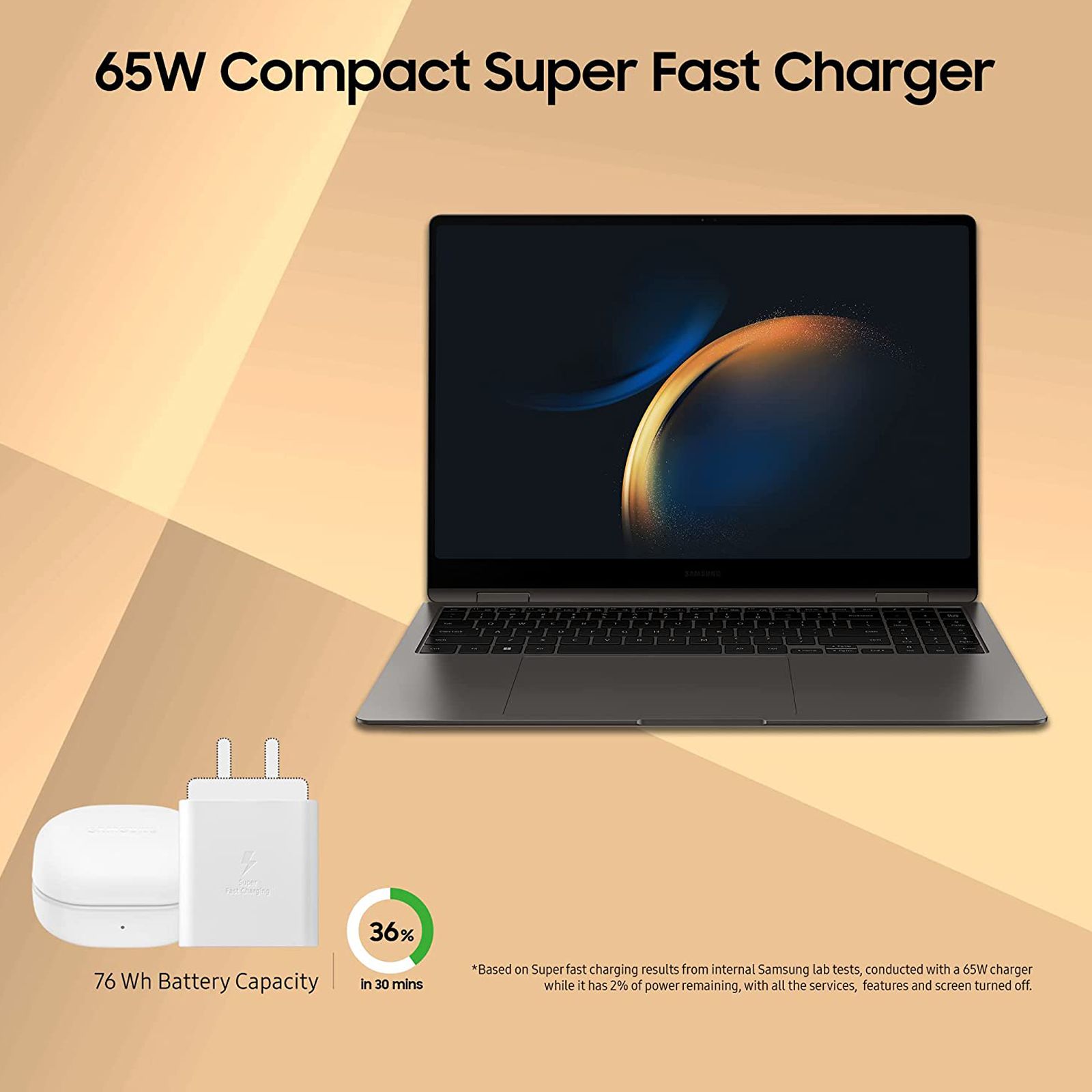 SAMSUNG Galaxy Book3 Pro 360 Intel Evo Core i5 13th Gen (16 inch, 16GB, 512GB, Windows 11 Home, MS Office 2021, Intel Iris Xe, 3K WQXGA Plus 2x Dynamic AMOLED Display, Graphite, NP960QFG-KA2IN)_18