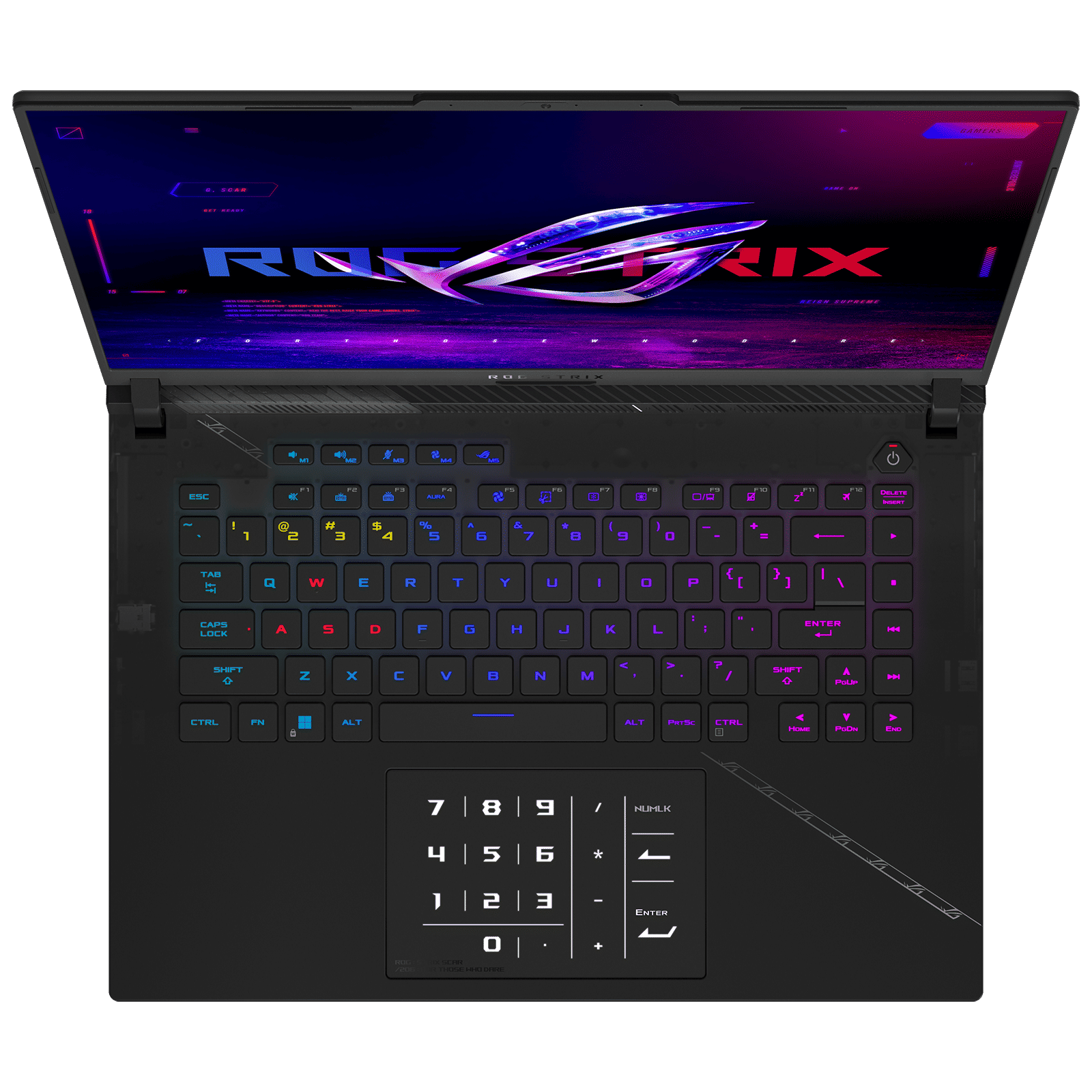 ASUS ROG Strix SCAR 16 Intel Core i9 13th Gen (16 inch, 32GB, 1TB, Windows 11 Home, MS Office 2021, NVIDIA GeForce RTX 4080, QHD Plus IPS Display, Off Black, 90NR0C81-M004T0)_8