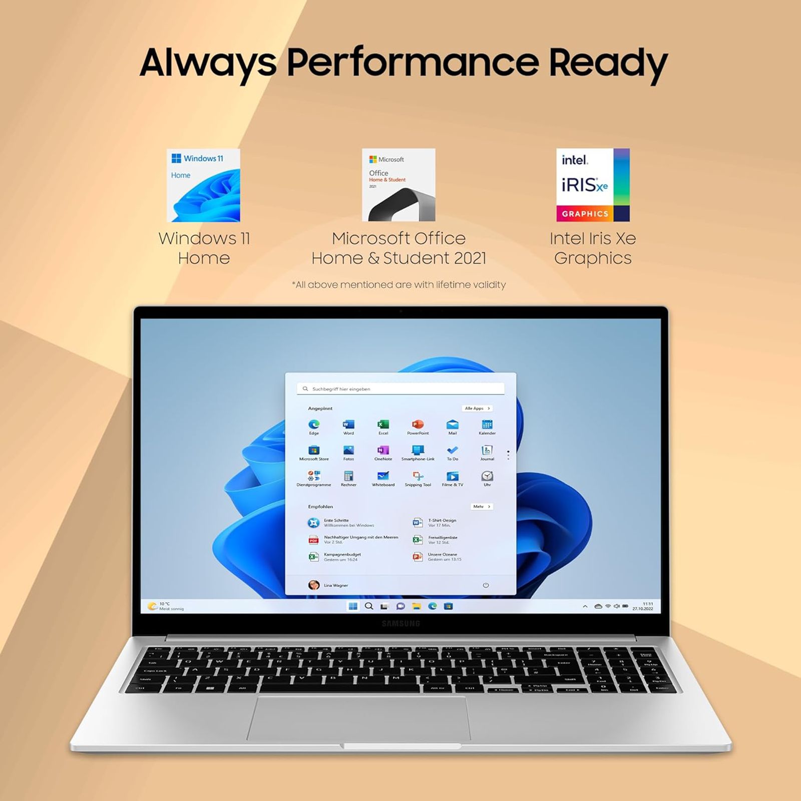 SAMSUNG Galaxy Book3 Intel Core i5 13th Gen (15.6 inch, 16GB, 512GB, Windows 11 Home, Intel Iris Xe, Full HD LED Display, Silver, NP750XFG-KB2IN) SAMSUNG Galaxy Book3 Intel Core i5 13th Gen (15.6 inch, 16GB, 512GB, Windows 11 Home, Intel Iris Xe, Full HD LED Display, Silver, NP750XFG-KB2IN)_15