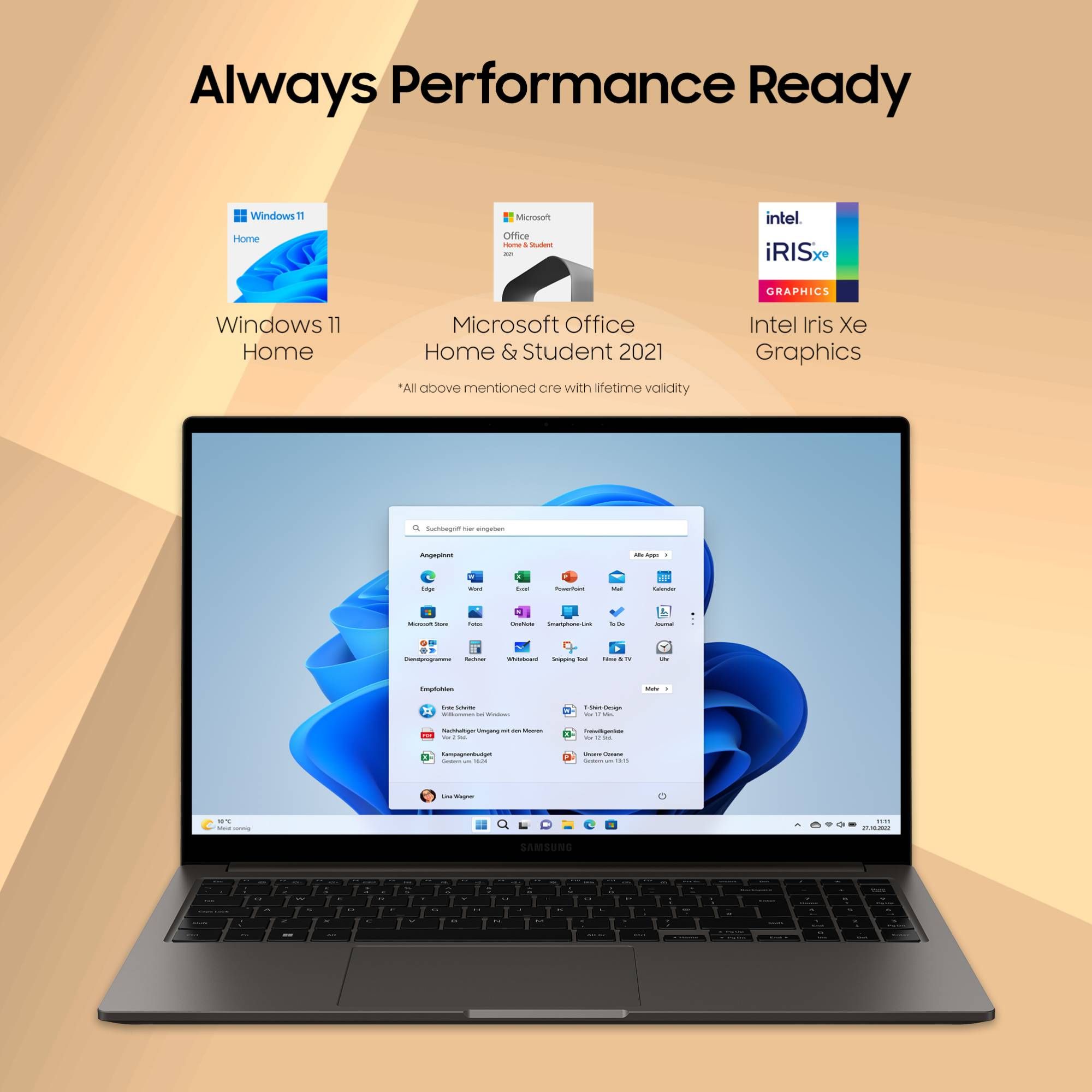 SAMSUNG Galaxy Book3 Intel Core i5 13th Gen (15.6 inch, 16GB, 512GB, Windows 11 Home, Intel Iris Xe, FHD LED Display, Graphite, NP750XFG-KA2IN)_9