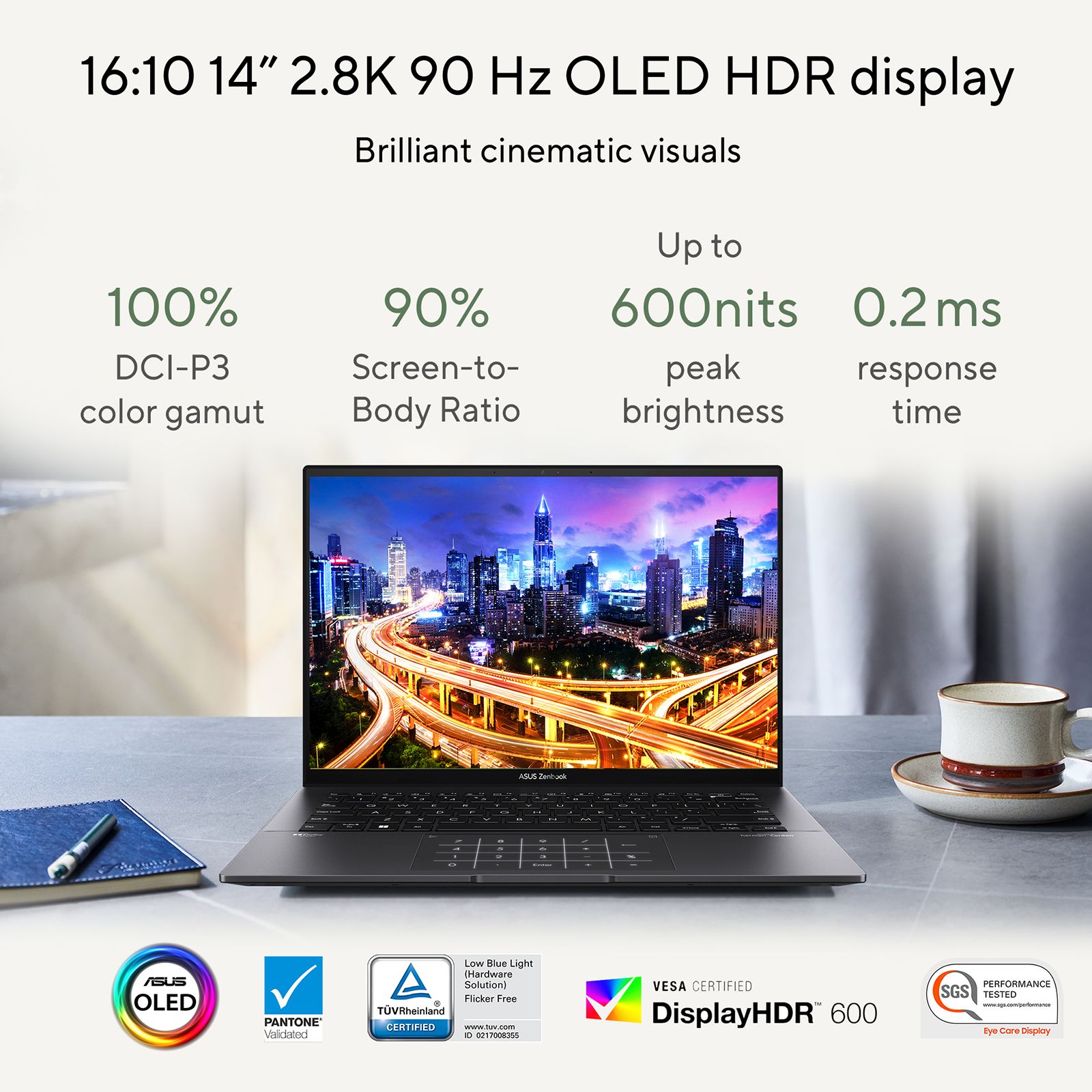 ASUS Zenbook AMD Ryzen 7 (14 inch, 16GB, 512GB, Windows 11 Home, MS Office 2021, AMD Radeon Graphics, OLED Display, Jade Black, UM3402YA-KM741WS) ASUS Zenbook AMD Ryzen 7 (14 inch, 16GB, 512GB, Windows 11 Home, MS Office 2021, AMD Radeon Graphics, OLED Display, Jade Black, UM3402YA-KM741WS)_18