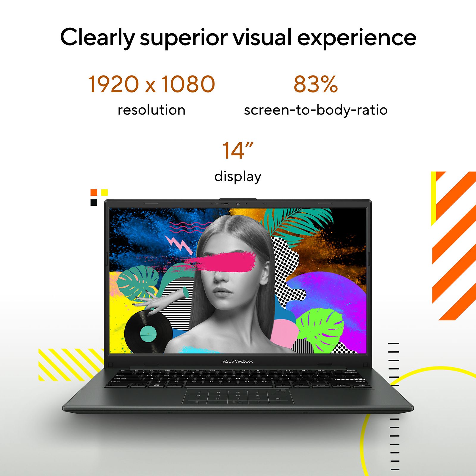 ASUS Vivobook Go AMD Ryzen 5 Thin and Light Laptop (16GB, 512GB SSD, Windows 11 Home, 14 inch FHD LED Display, MS Office 2021, Mixed Black, 1.38 KG) ASUS Vivobook Go AMD Ryzen 5 Thin and Light Laptop (16GB, 512GB SSD, Windows 11 Home, 14 inch FHD LED Display, MS Office 2021, Mixed Black, 1.38 KG)_13