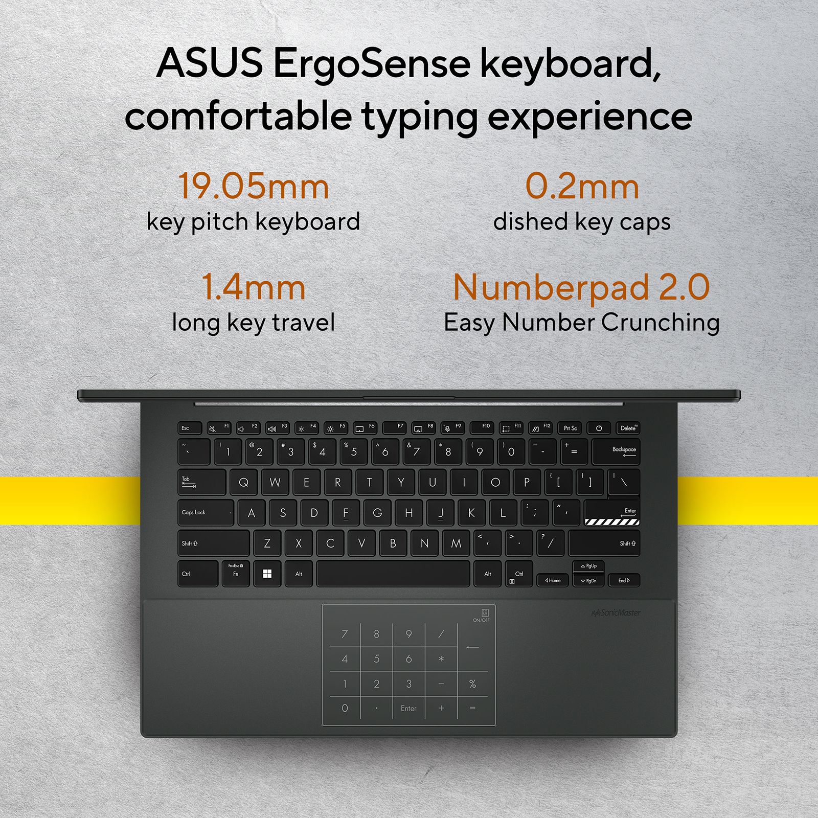 ASUS E1404FA AMD Ryzen 3 Laptop (8GB, 512GB SSD, Windows 11 Home, 14 inch FHD Display, MS Office 2021, Mixed Black, 1.38Kg) ASUS E1404FA AMD Ryzen 3 Laptop (8GB, 512GB SSD, Windows 11 Home, 14 inch FHD Display, MS Office 2021, Mixed Black, 1.38Kg)_17