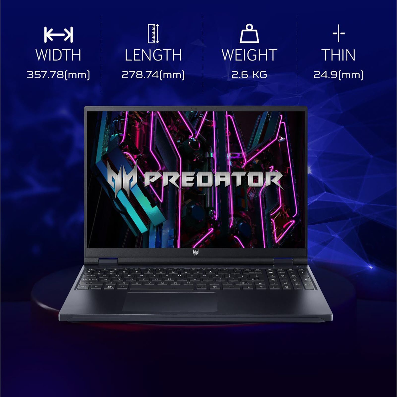 acer Predator Helios 16 Intel Core i9 13th Gen Gaming Laptop (16GB, 1TB SSD, Windows 11, 16 inch WQXGA LED Backlit Display, NVIDIA GeForce RTX 4070, Abyssal Black) acer Predator Helios 16 Intel Core i9 13th Gen Gaming Laptop (16GB, 1TB SSD, Windows 11, 16 inch WQXGA LED Backlit Display, NVIDIA GeForce RTX 4070, Abyssal Black)_10