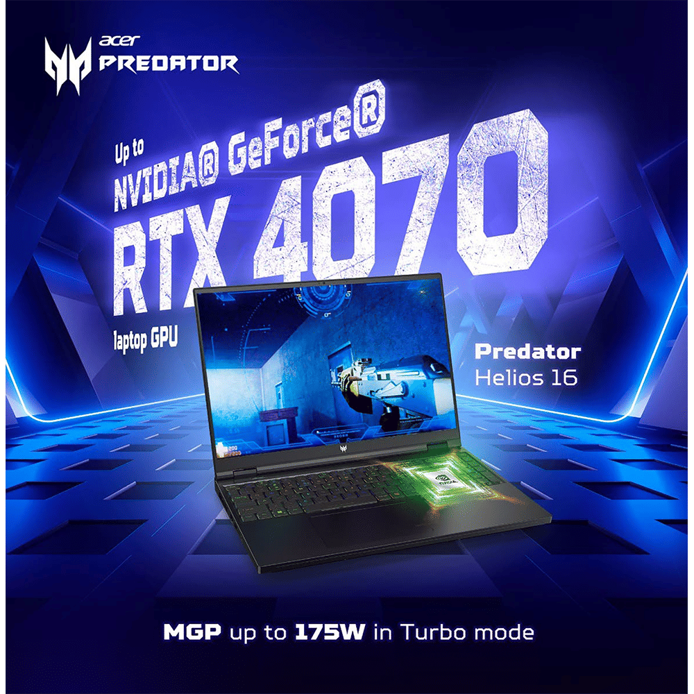 acer Predator Helios 16 Intel Core i9 13th Gen Gaming Laptop (16GB, 1TB SSD, Windows 11, 16 inch WQXGA LED Backlit Display, NVIDIA GeForce RTX 4070, Abyssal Black) acer Predator Helios 16 Intel Core i9 13th Gen Gaming Laptop (16GB, 1TB SSD, Windows 11, 16 inch WQXGA LED Backlit Display, NVIDIA GeForce RTX 4070, Abyssal Black)_14